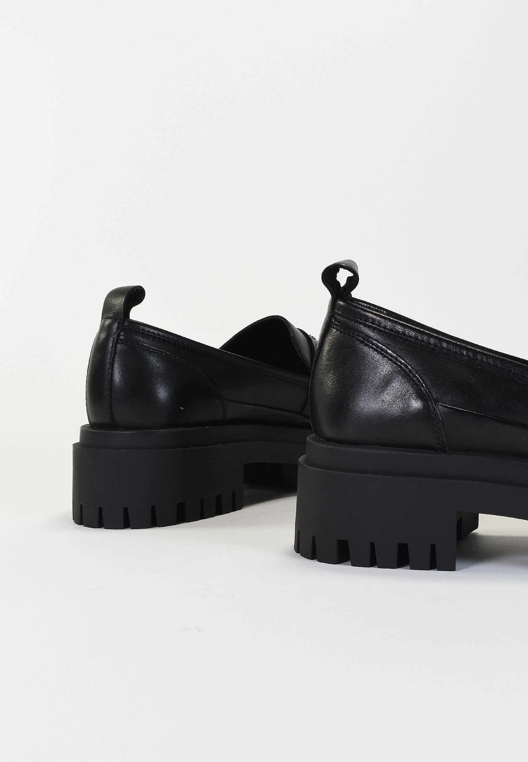 MOCASSINS ADAMAS - Noir Lisse