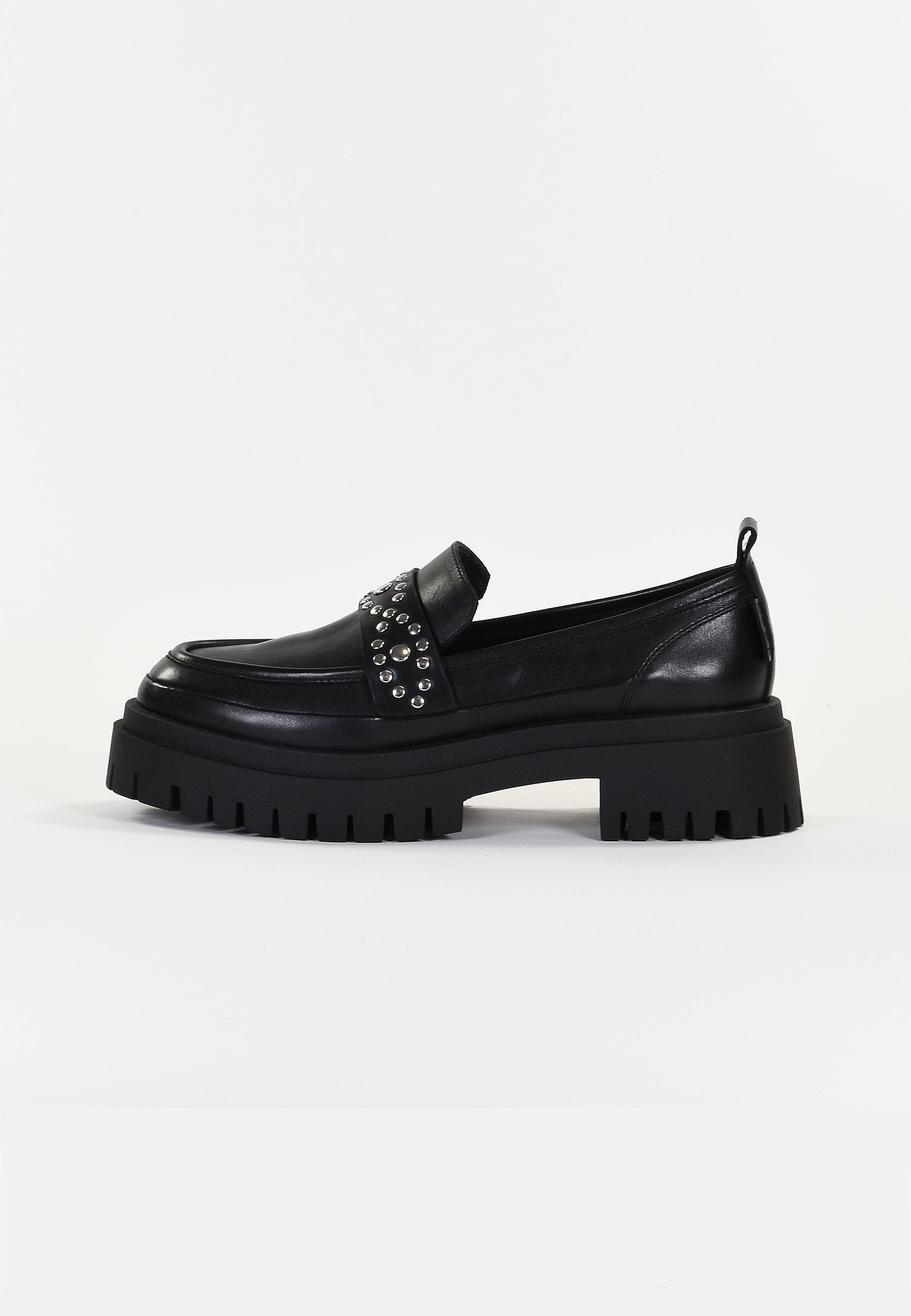 MOCASSINS ADAMAS - Noir Lisse