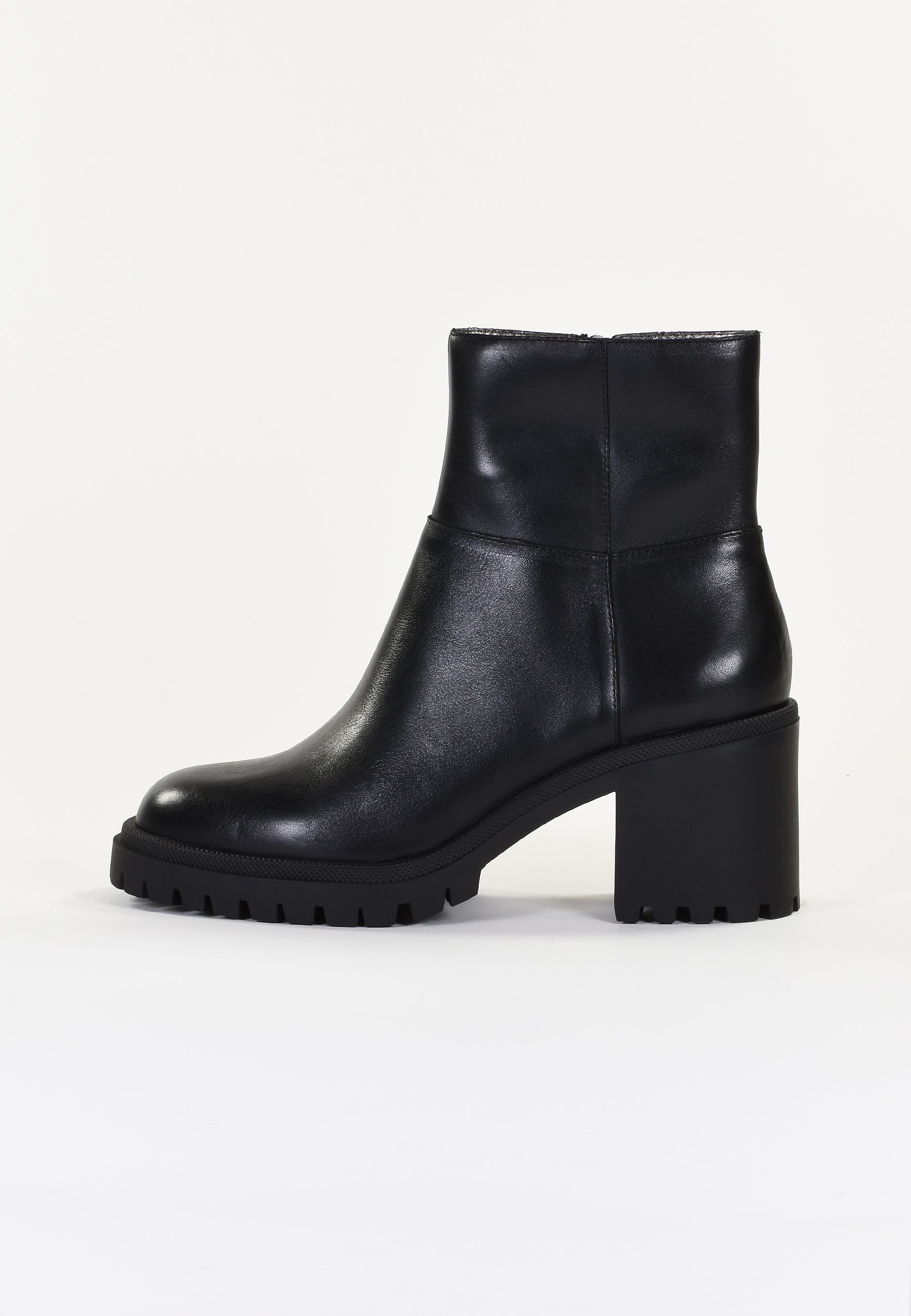 BOTTINES ALANA - NOIR LISSE