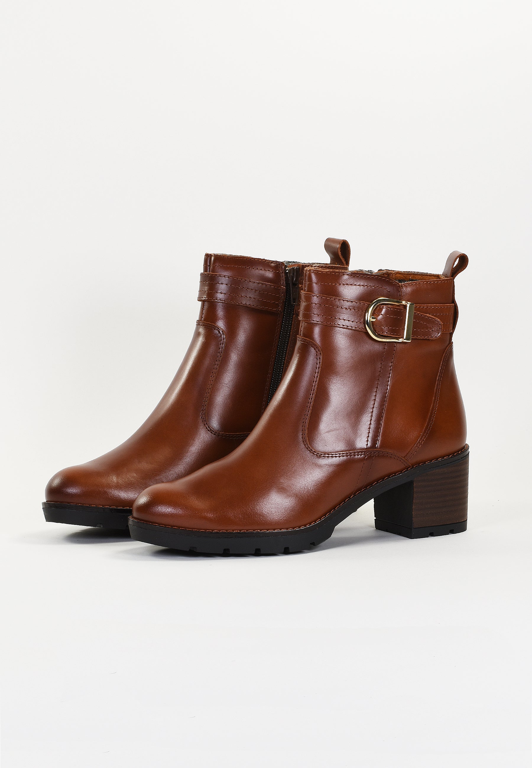 MARJORIE ANKLE BOOTS - Mocha