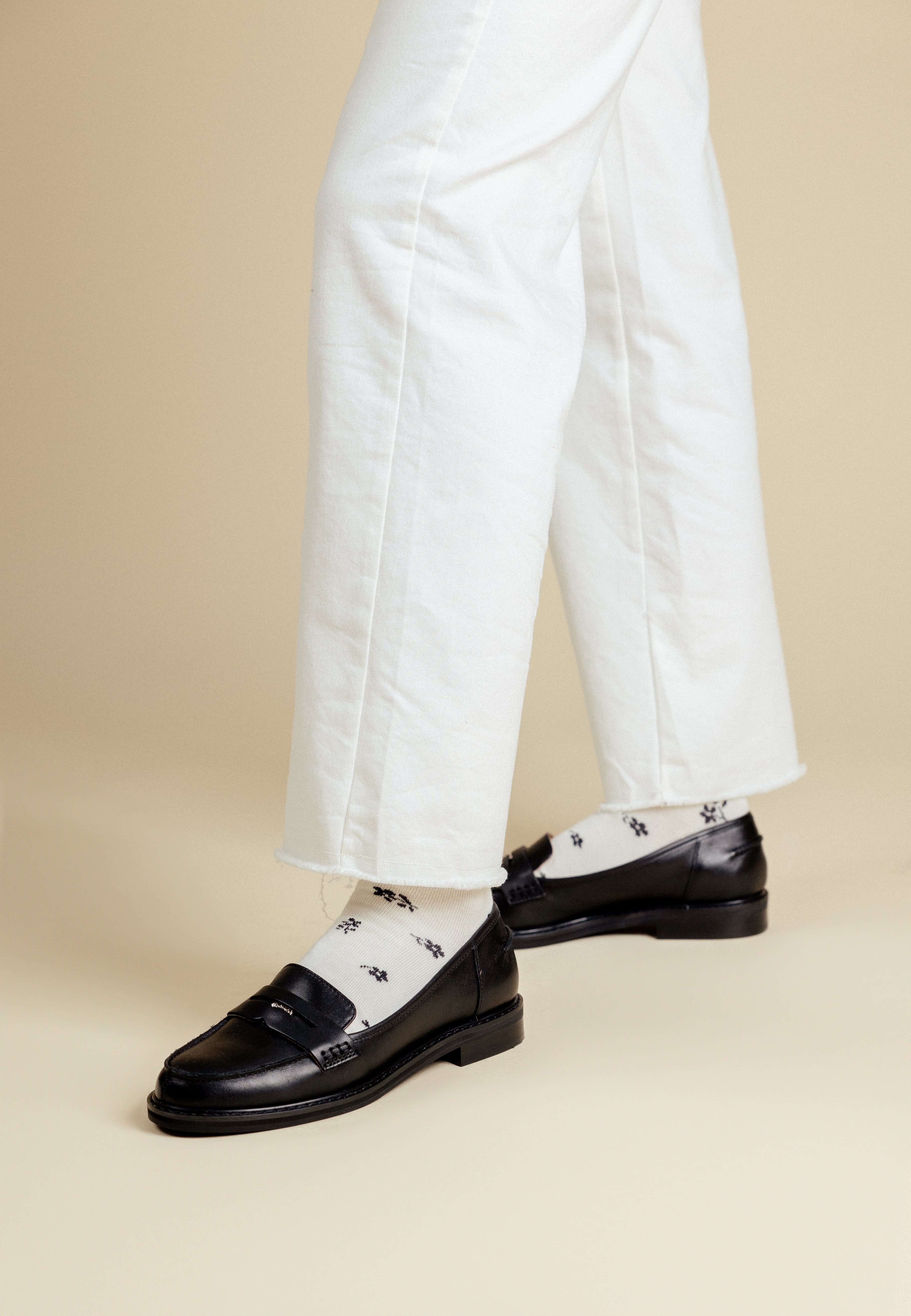 OVANA MOCCASINS - Black