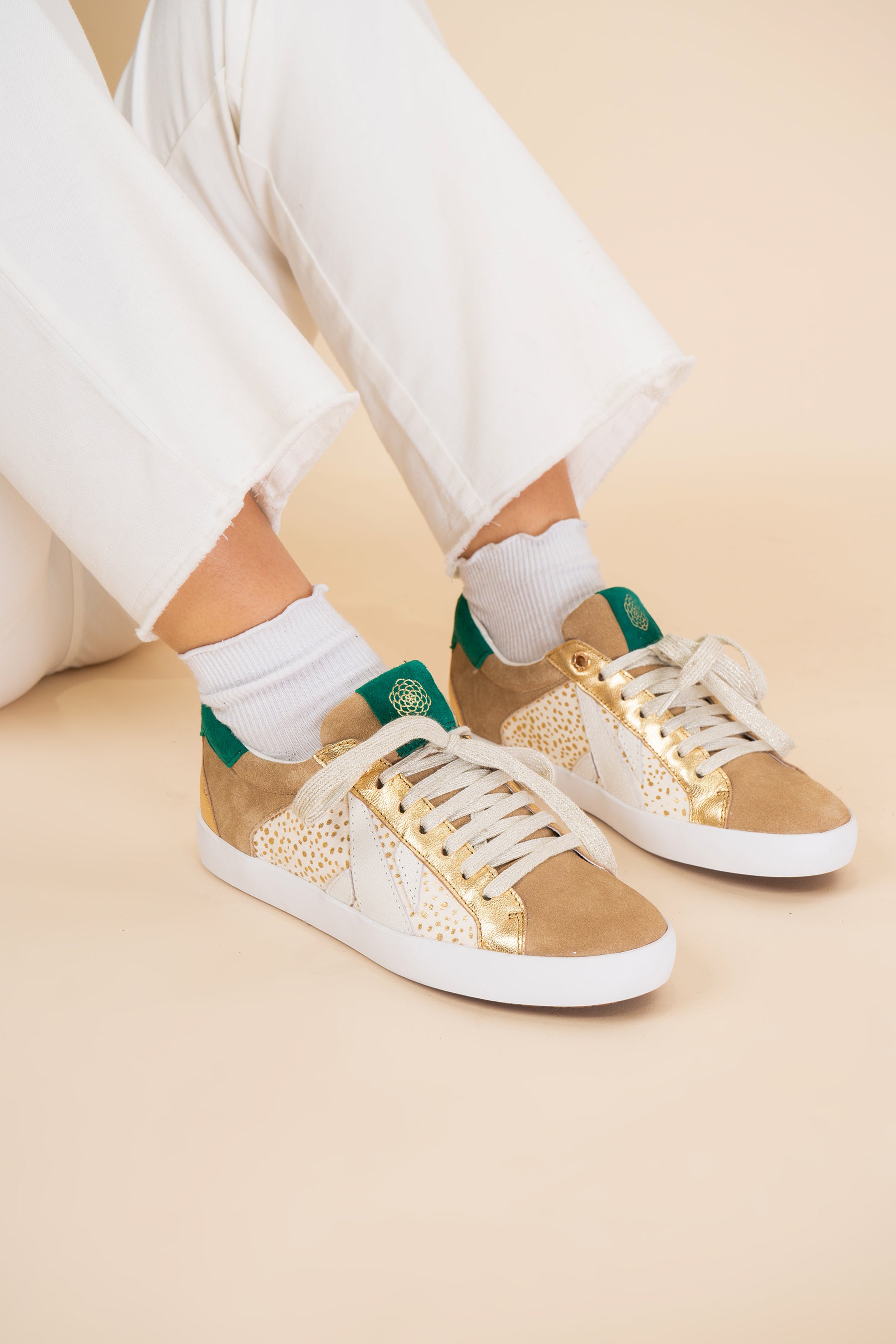 BASKETS SASSY - Vert