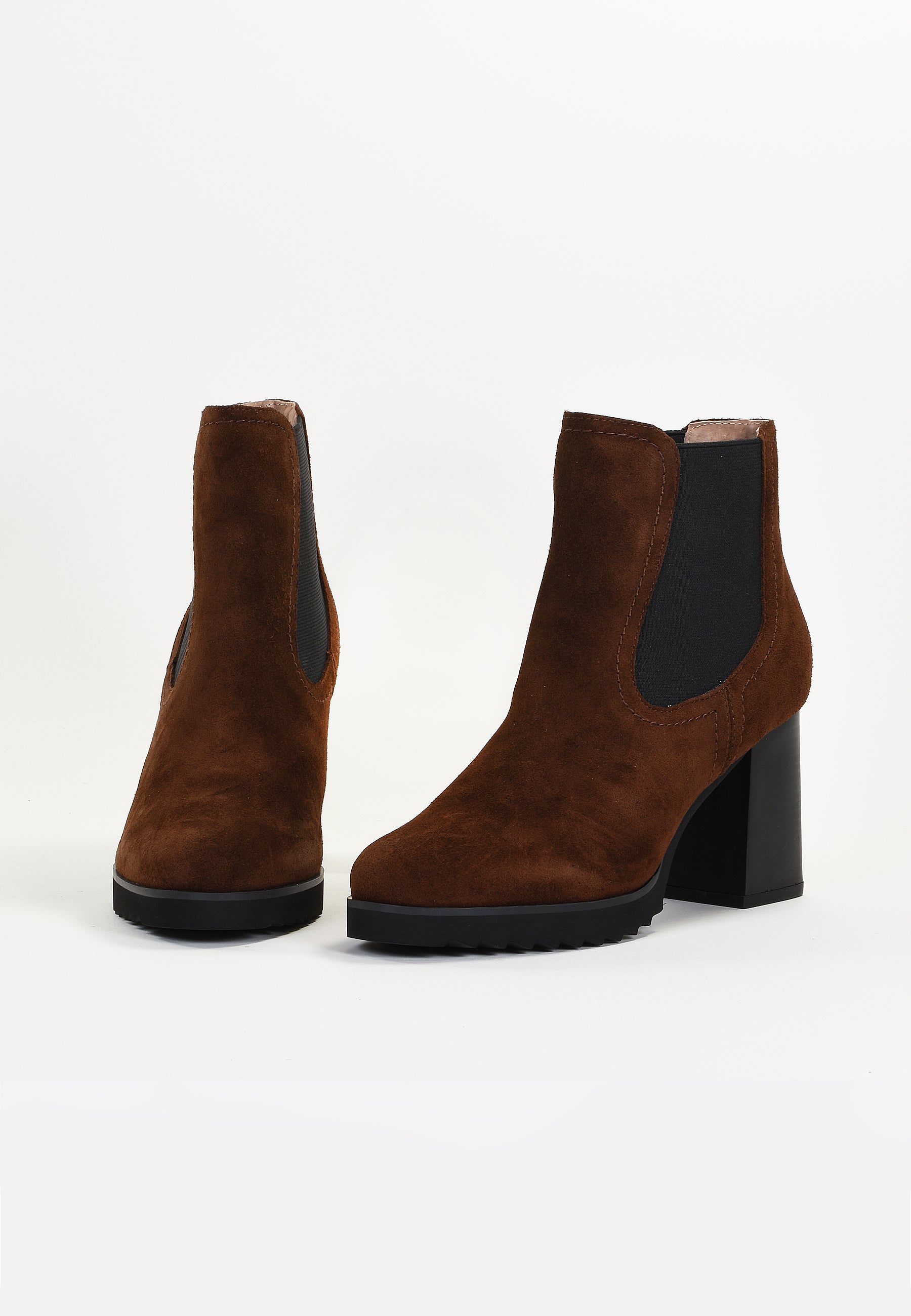 VALENCE ANKLE BOOTS - Brown