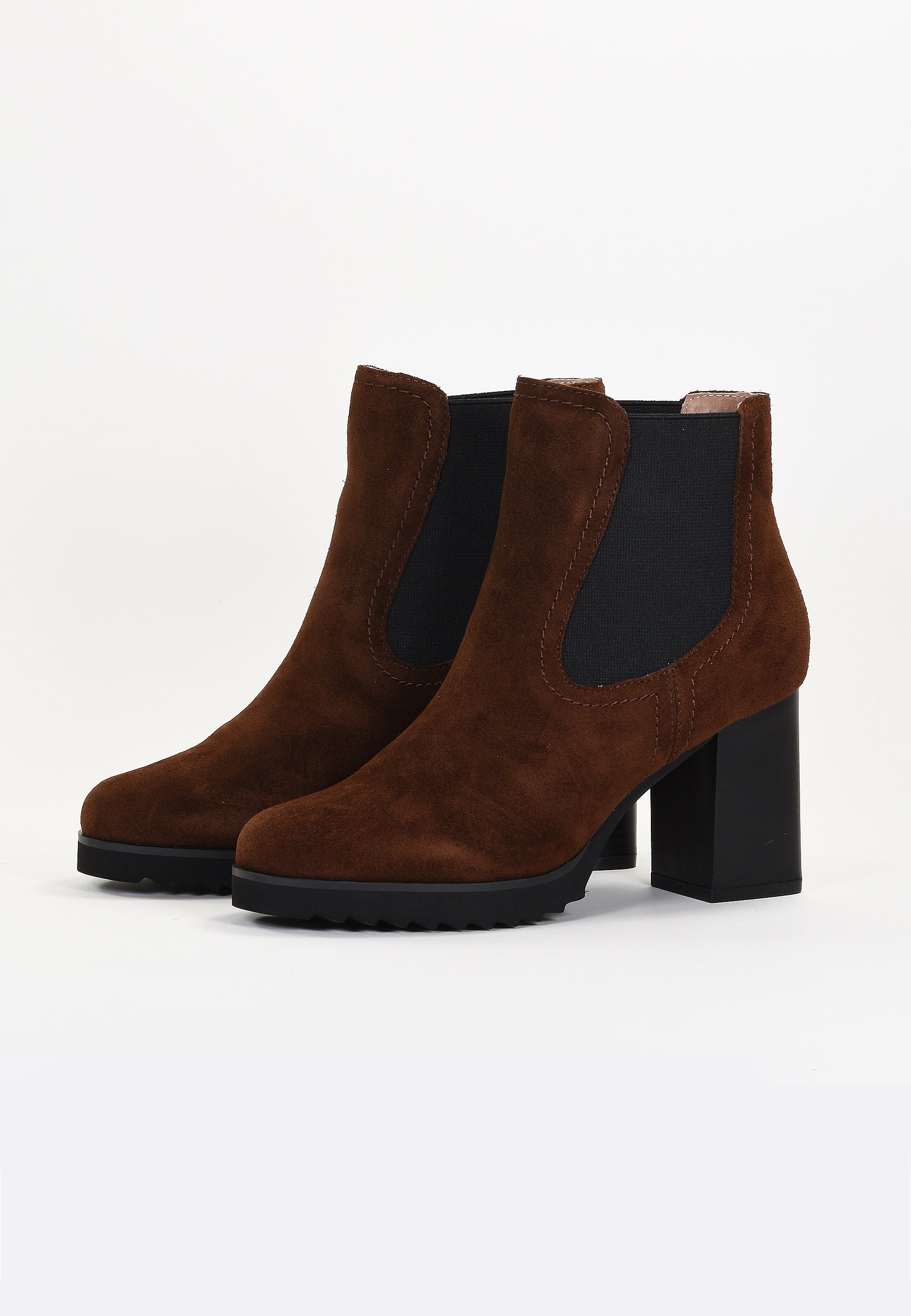 VALENCE ANKLE BOOTS - Brown