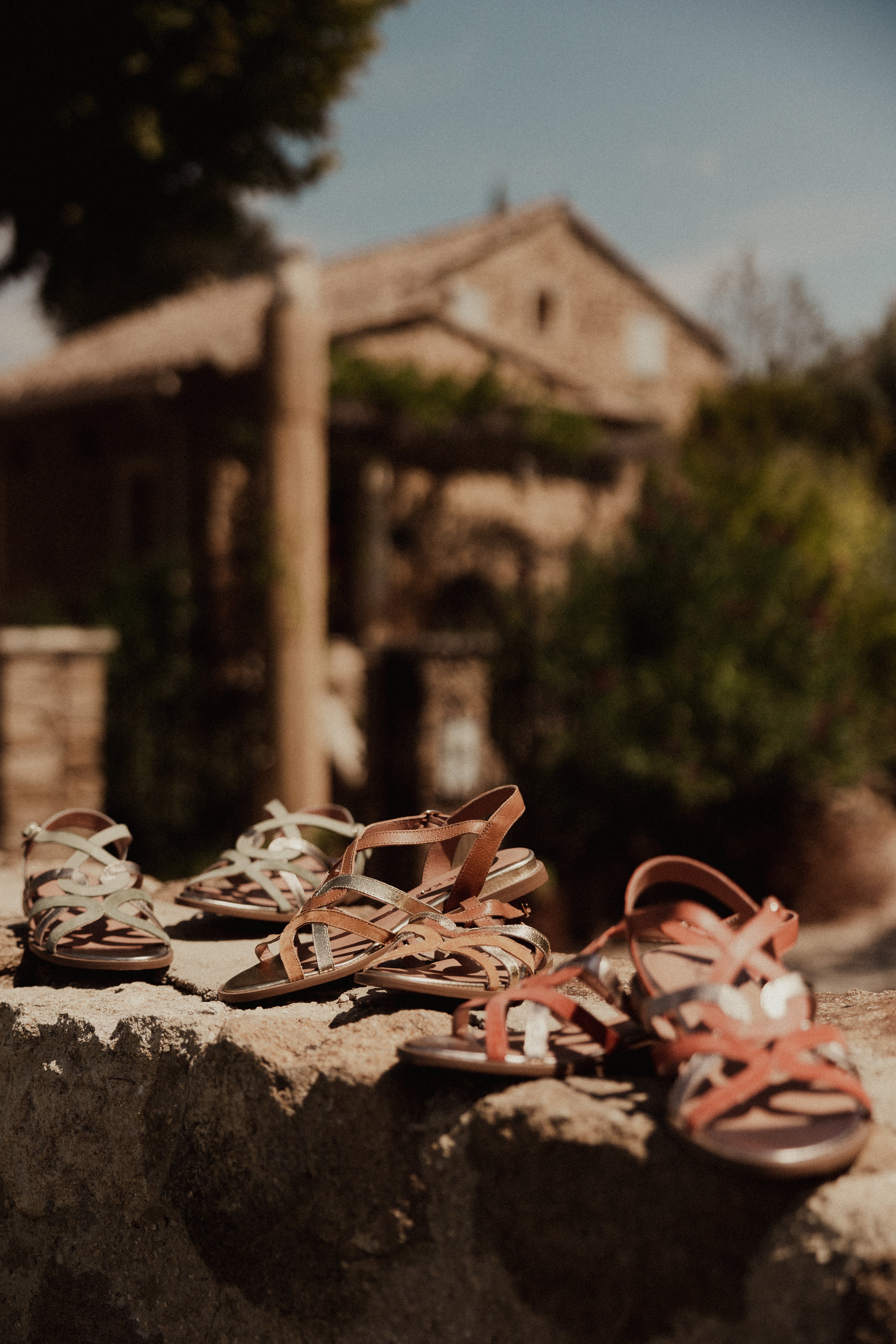SOGAM SANDALS - Camel