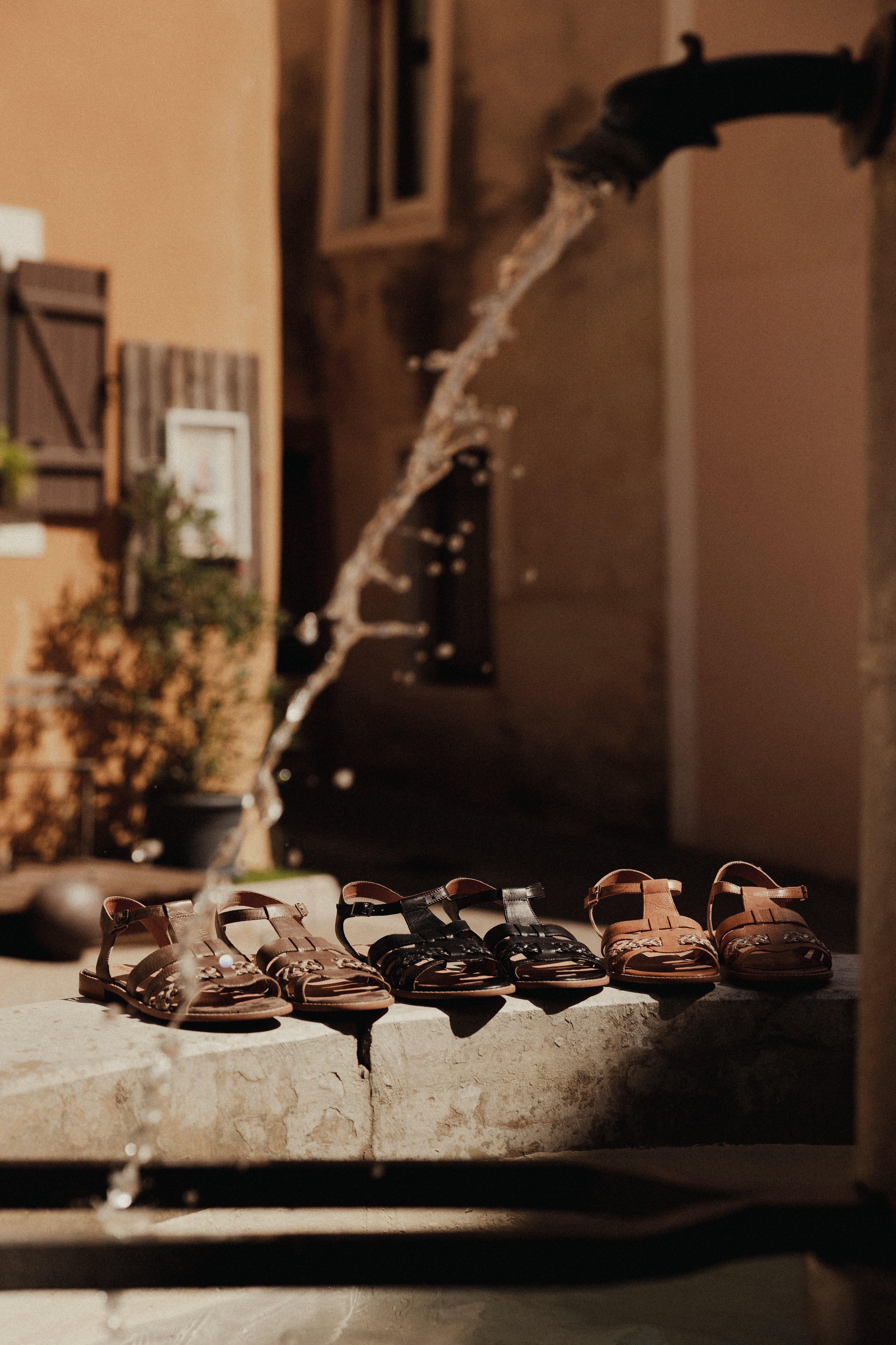 SANDALES XARA - Kaki