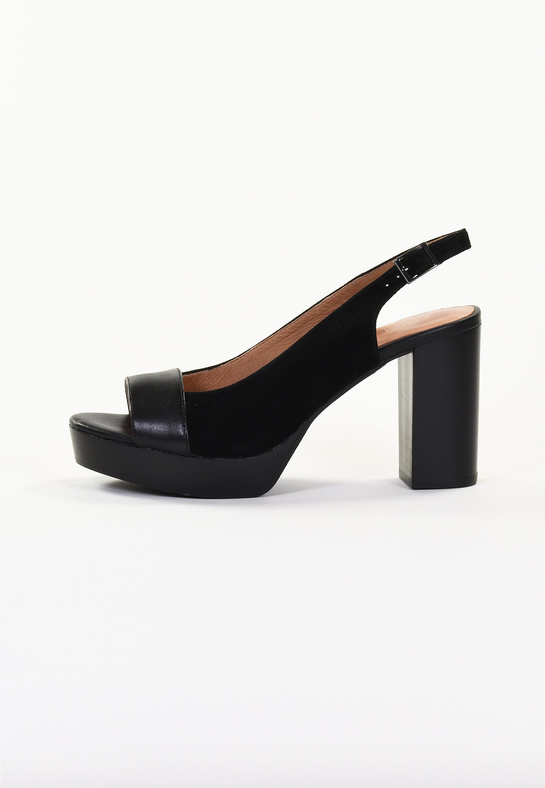 SANDALES À TALONS RICHY - Noir