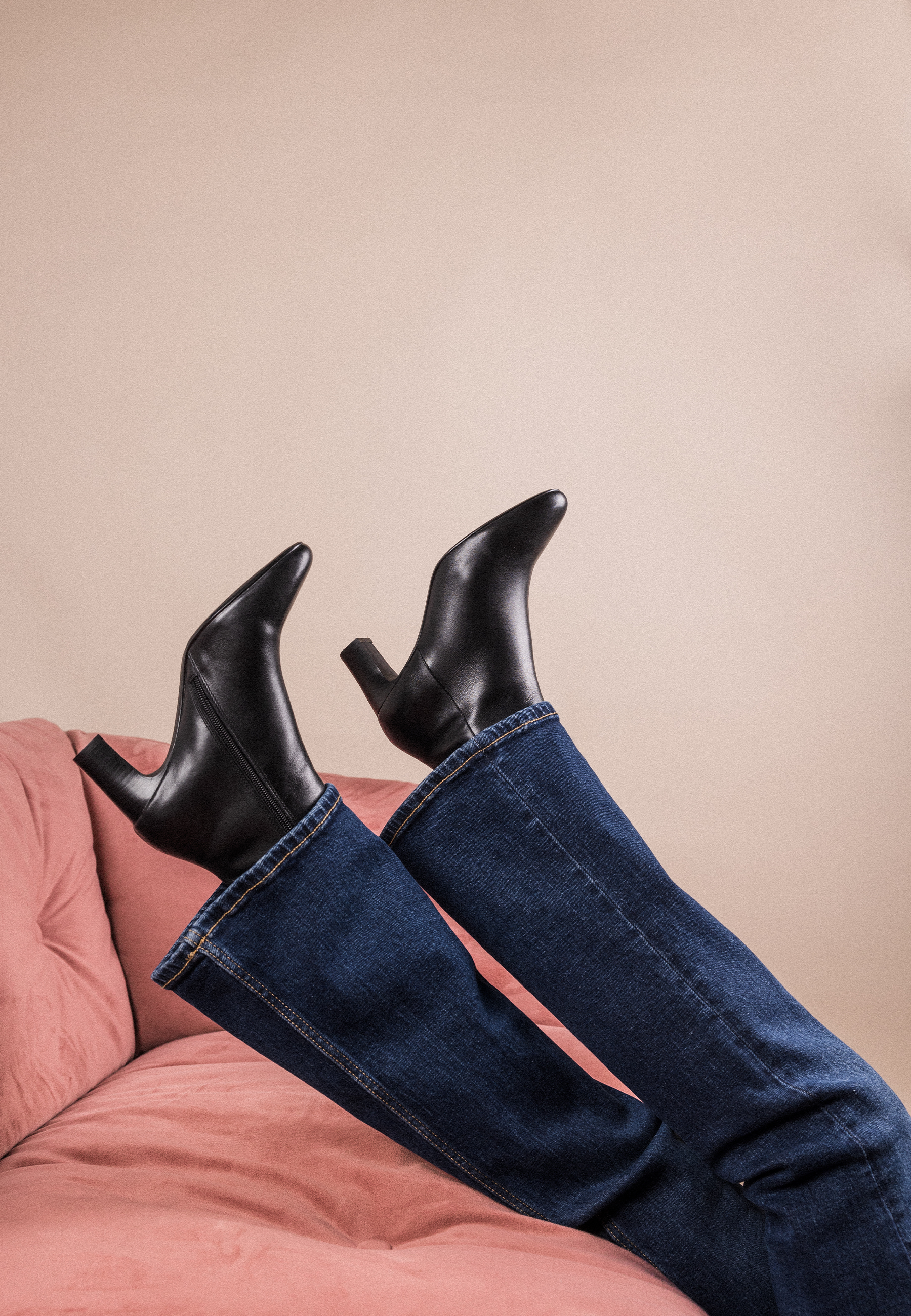 BOTTINES NICOLE - Noir