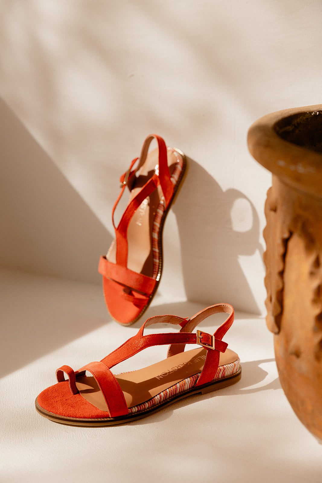 SANDALES SOTEN - ORANGE
