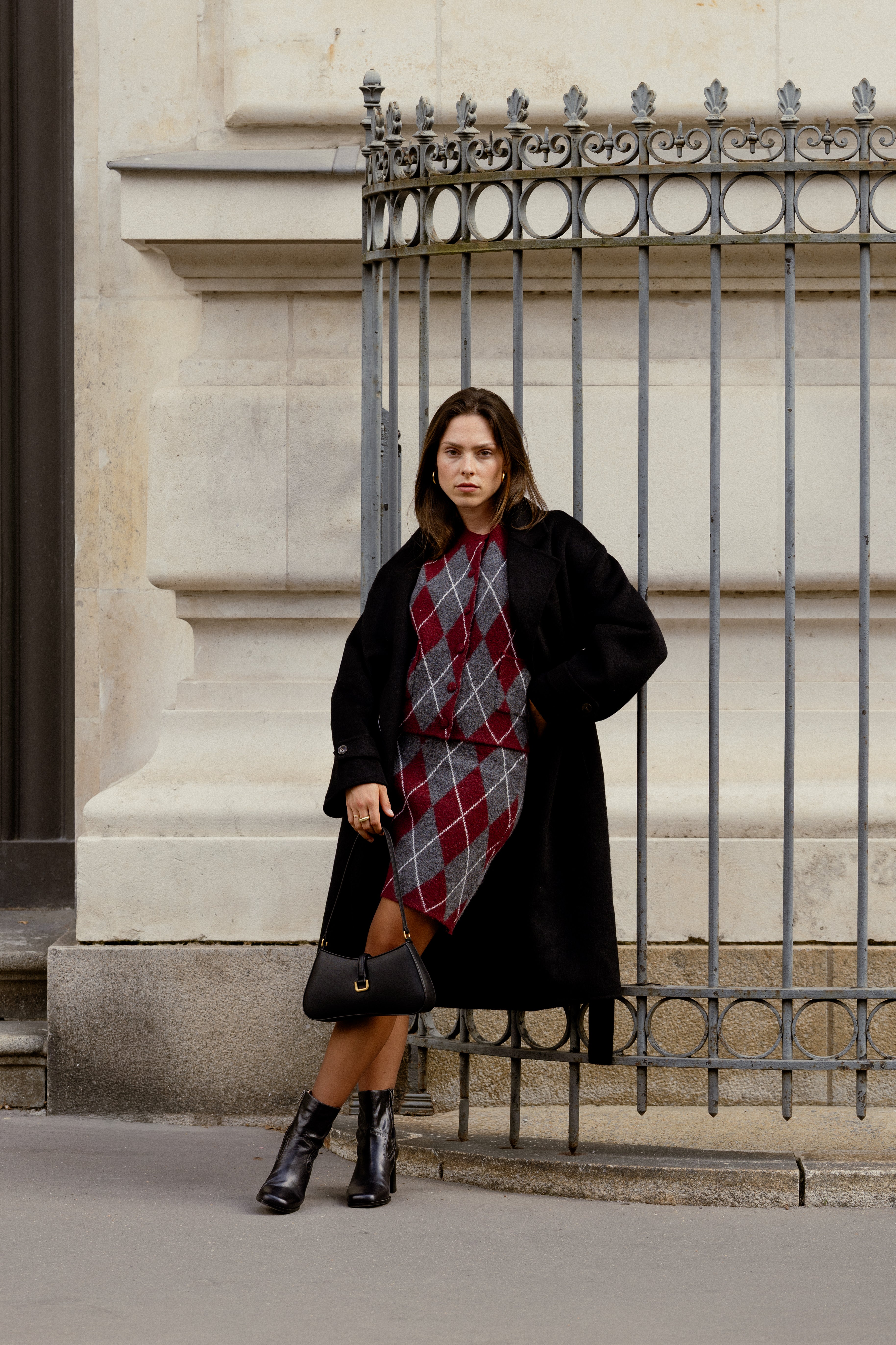 CARDIGAN  LYSIANNE - BORDEAUX