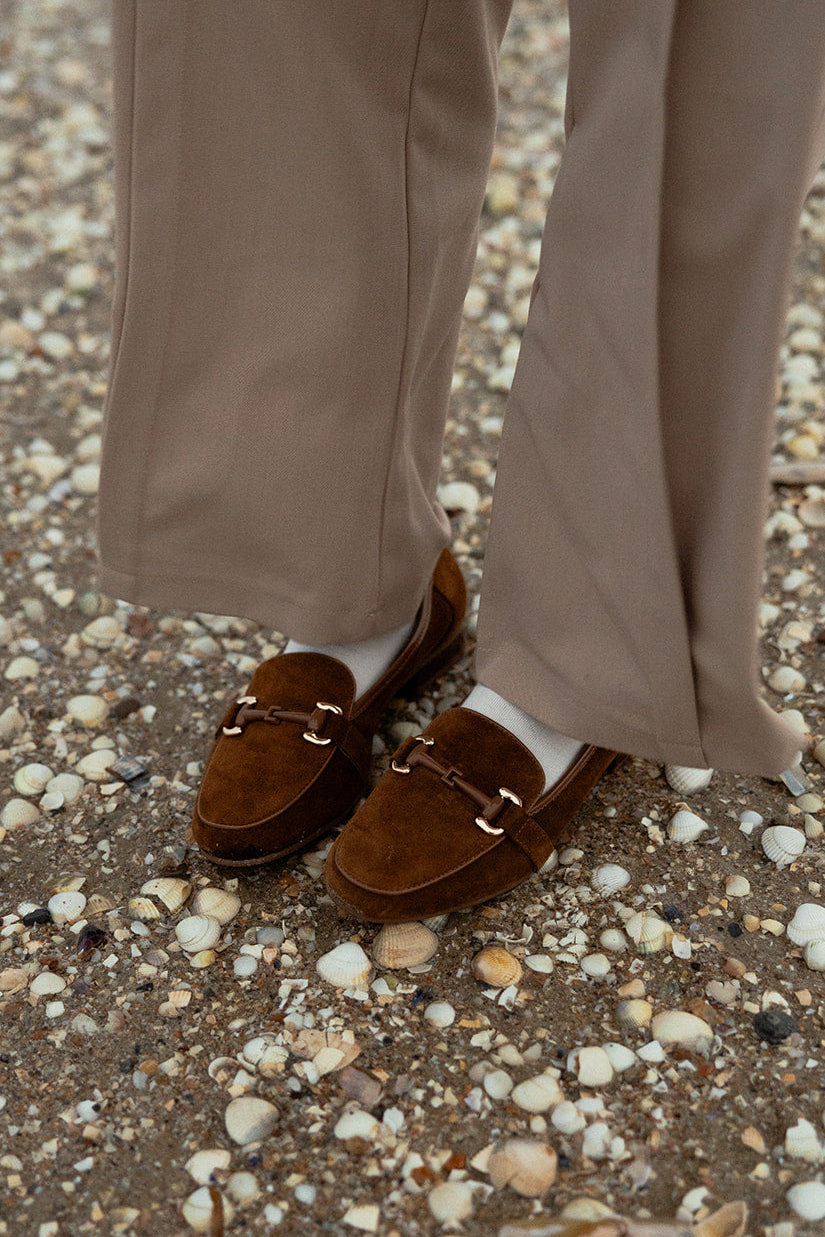MARCIA - Mocassin en cuir Camel