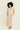 LÉONISSE - Robe Longue Beige à Dos Nu Dentelle
