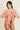 AIVINE - Gilet Orange avec Lurex