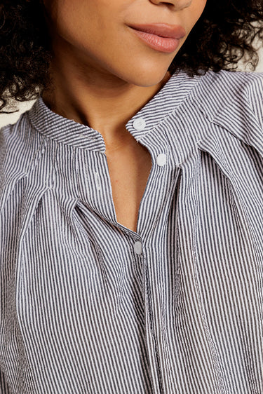 MÉLISYS - Chemise Noire Oversize avec Pince