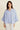 MÉLISYS - Chemise Bleue Oversize avec Pince