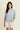 HÉRINE - T-Shirt Bleu Oversize