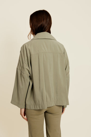 AERISELLE - Blazer Kaki Oversize