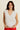 CHUCK - Pull Écru sans Manches en Maille Femme