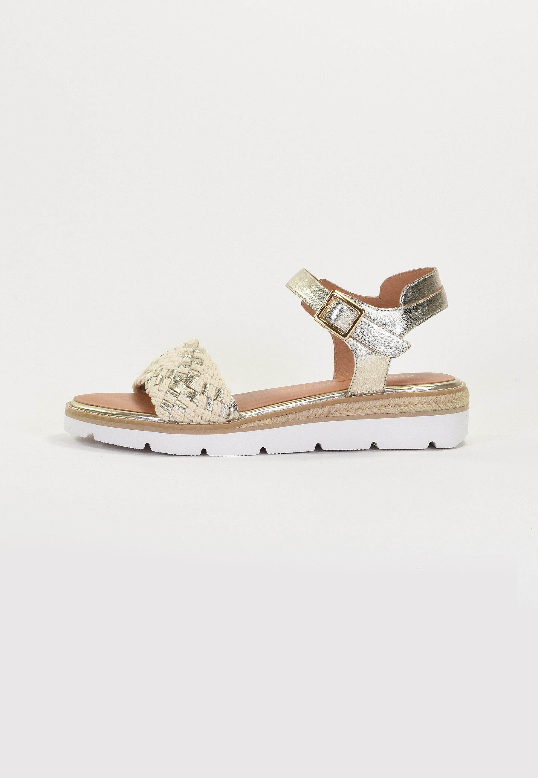 SANDALES KIKIN - Platine