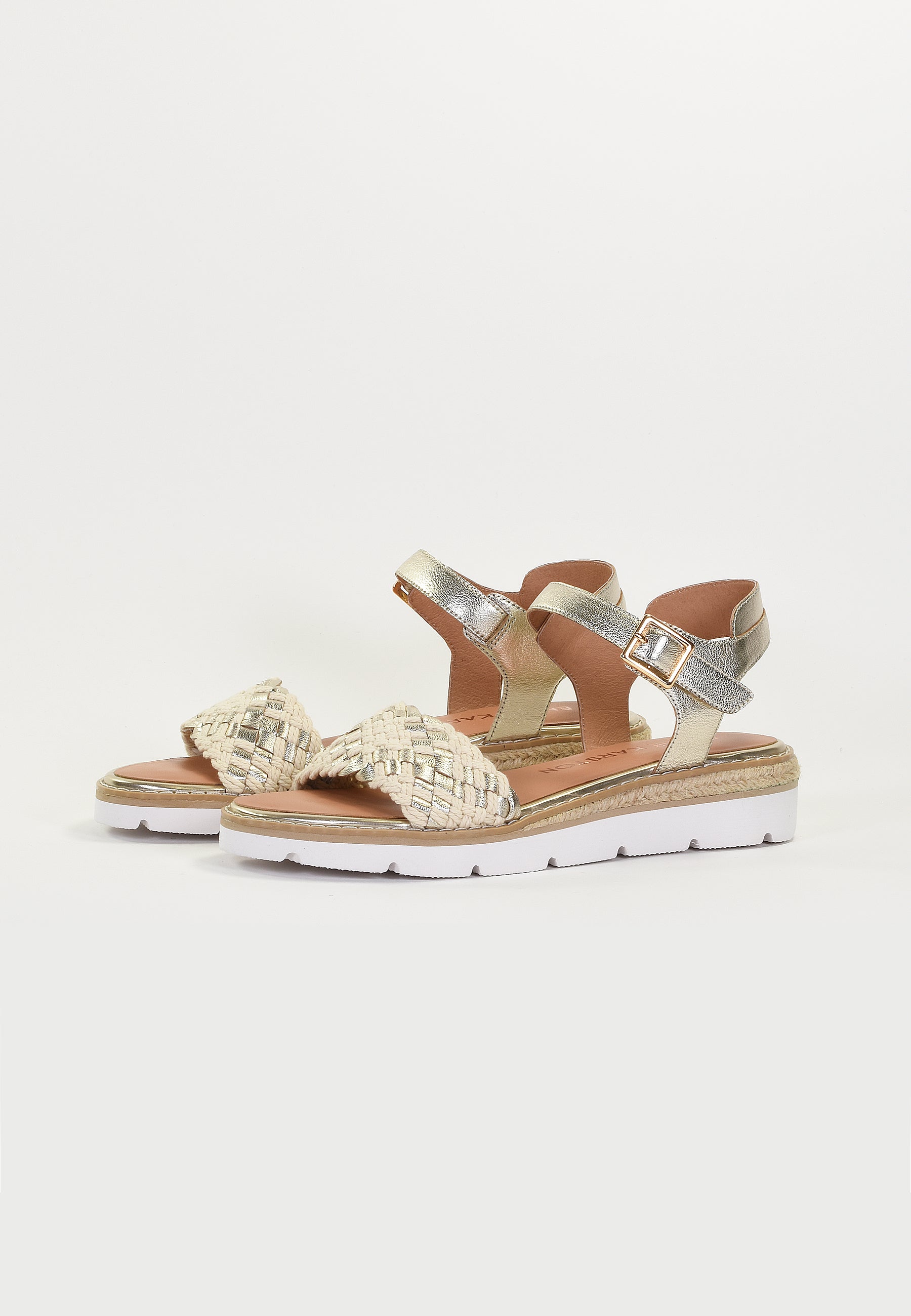 SANDALES KIKIN - Platine