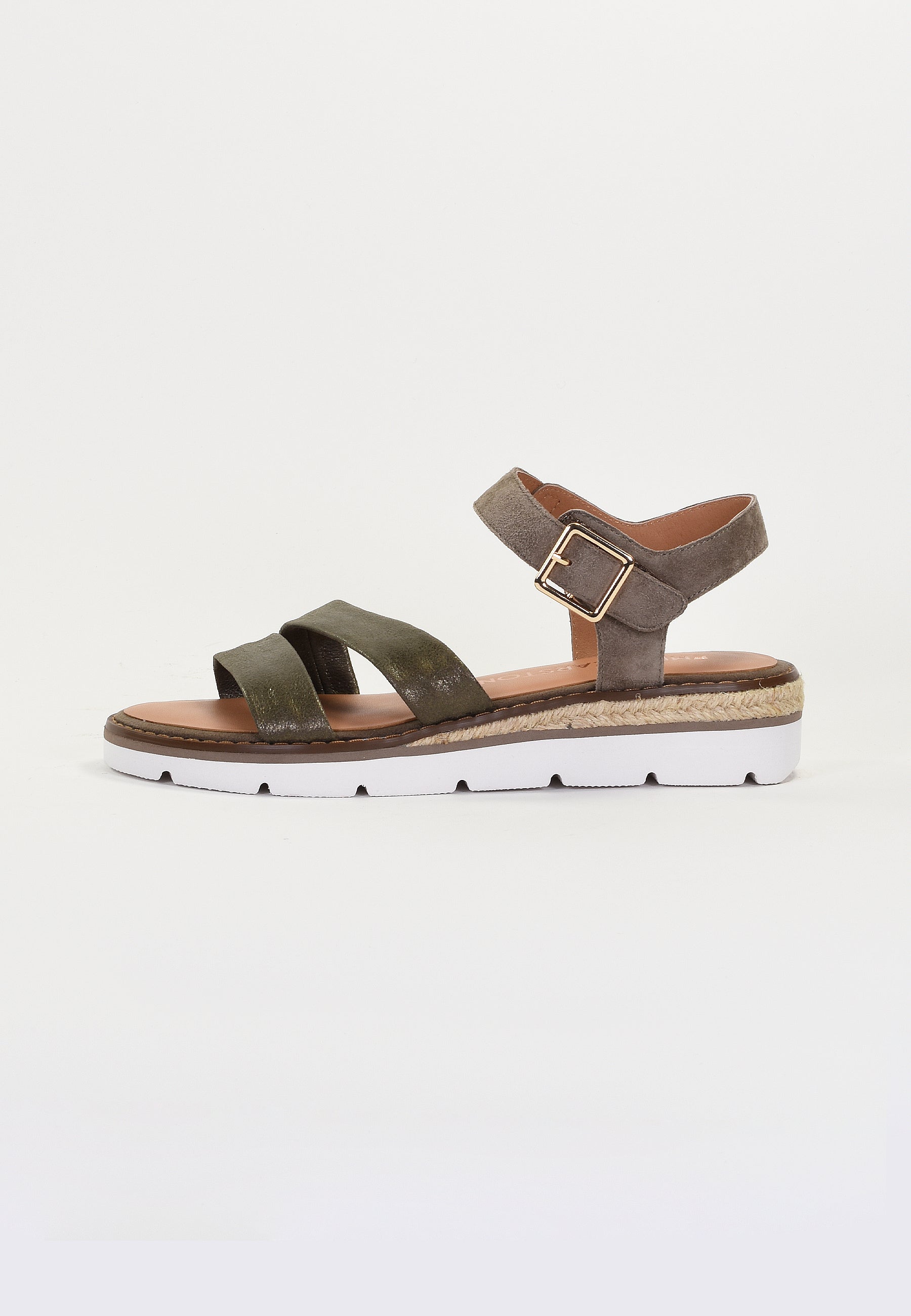 KIYA SANDALS - KHAKI
