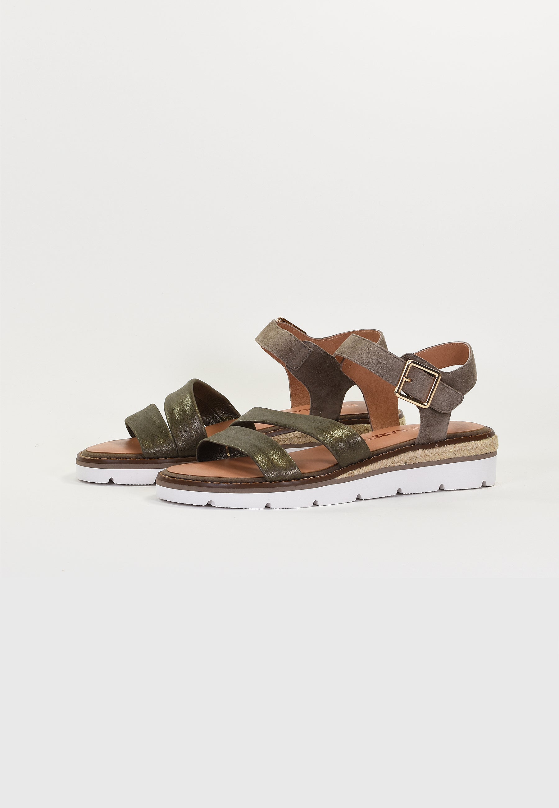 KIYA SANDALS - KHAKI