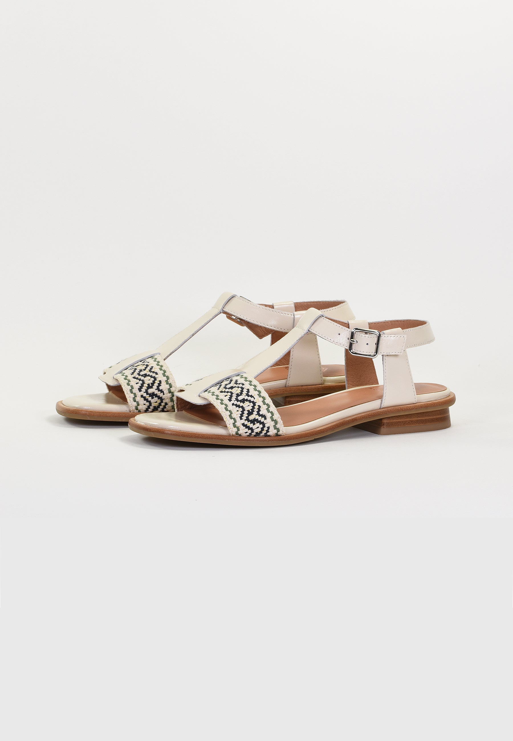 SANDALES KORALYNE - Crème