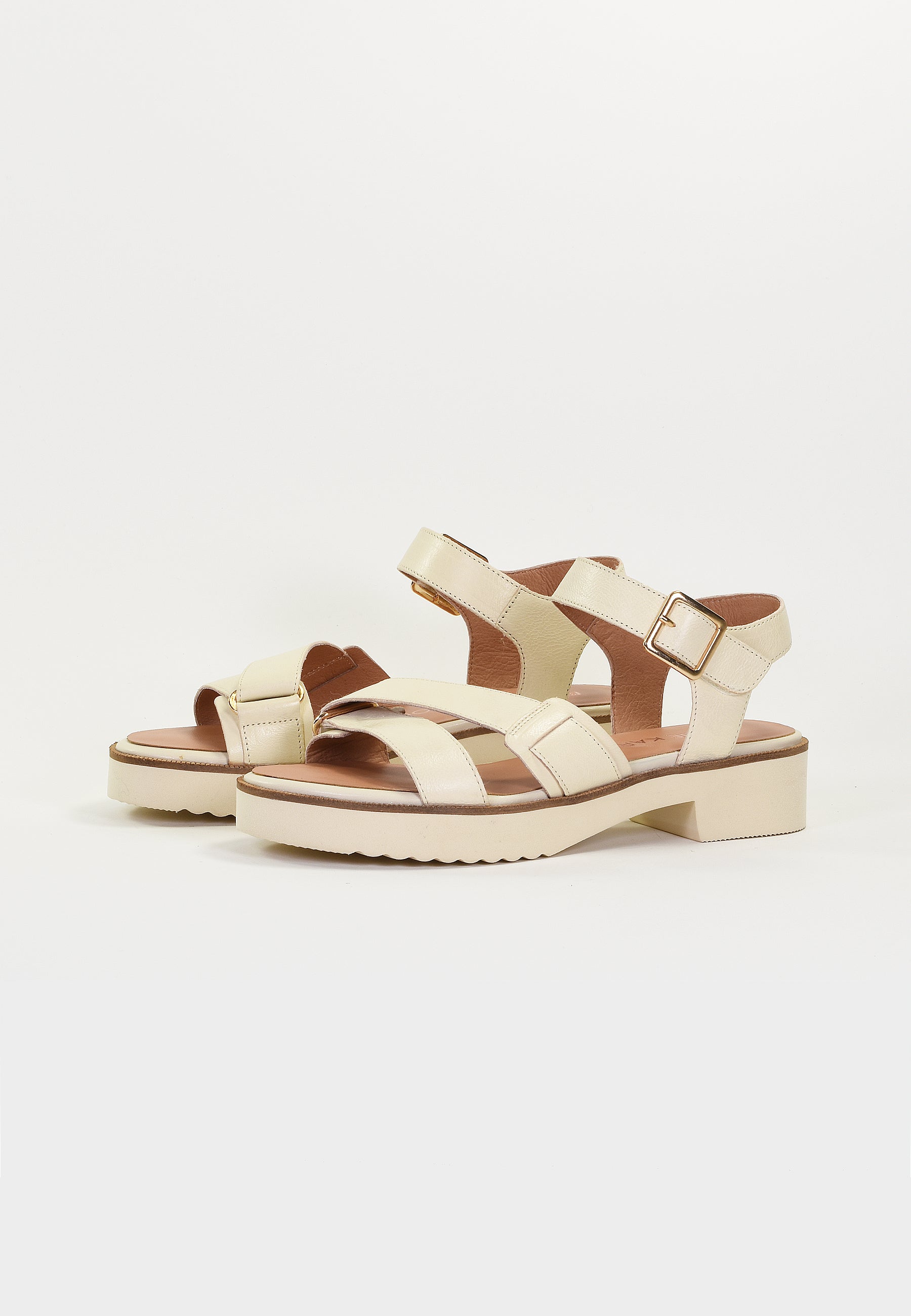 SANDALES KRITELLE - Crème