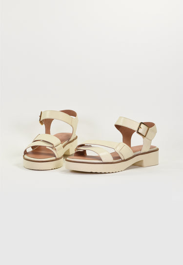 SANDALES KRITELLE - Crème