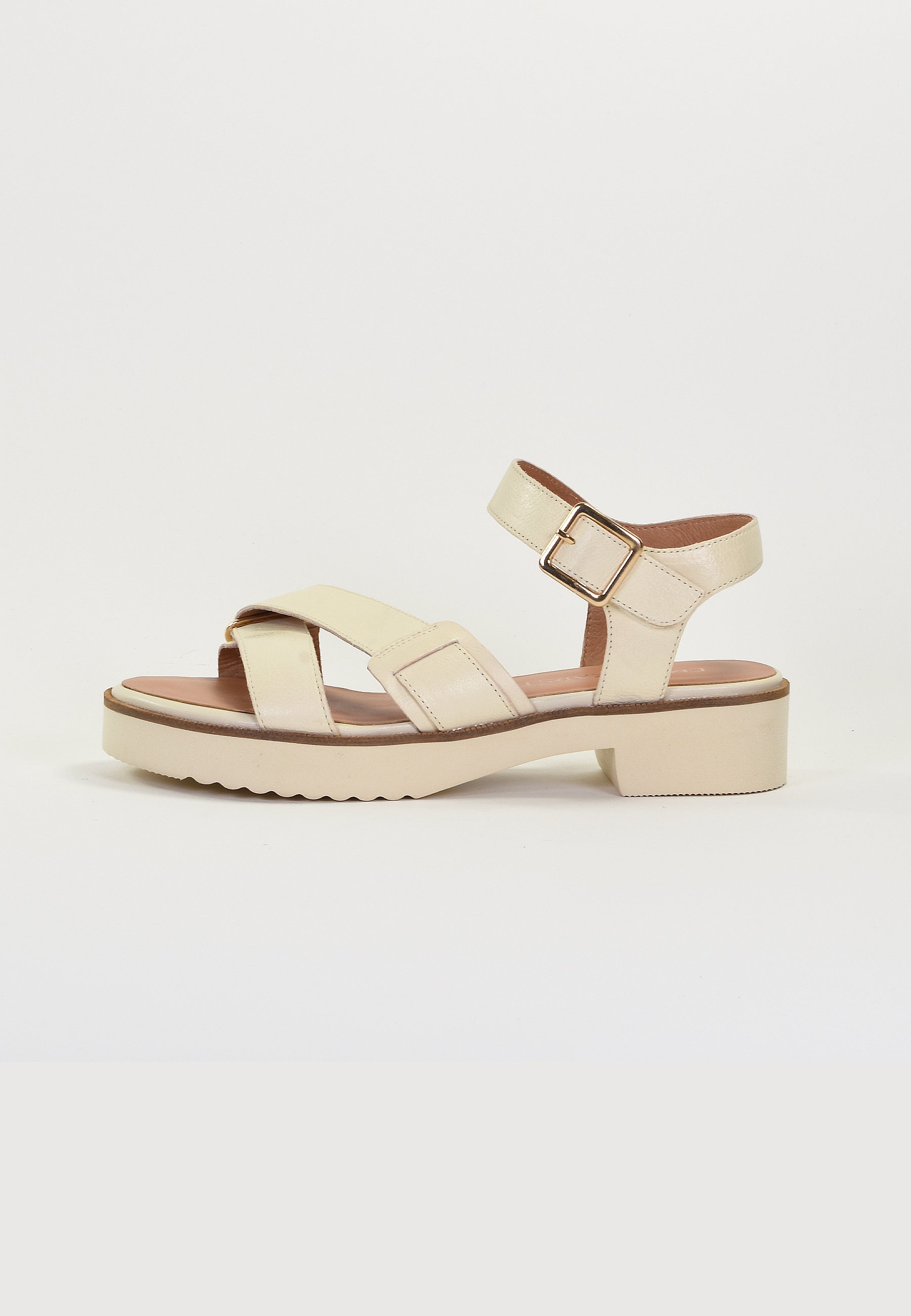 SANDALES KRITELLE - Crème