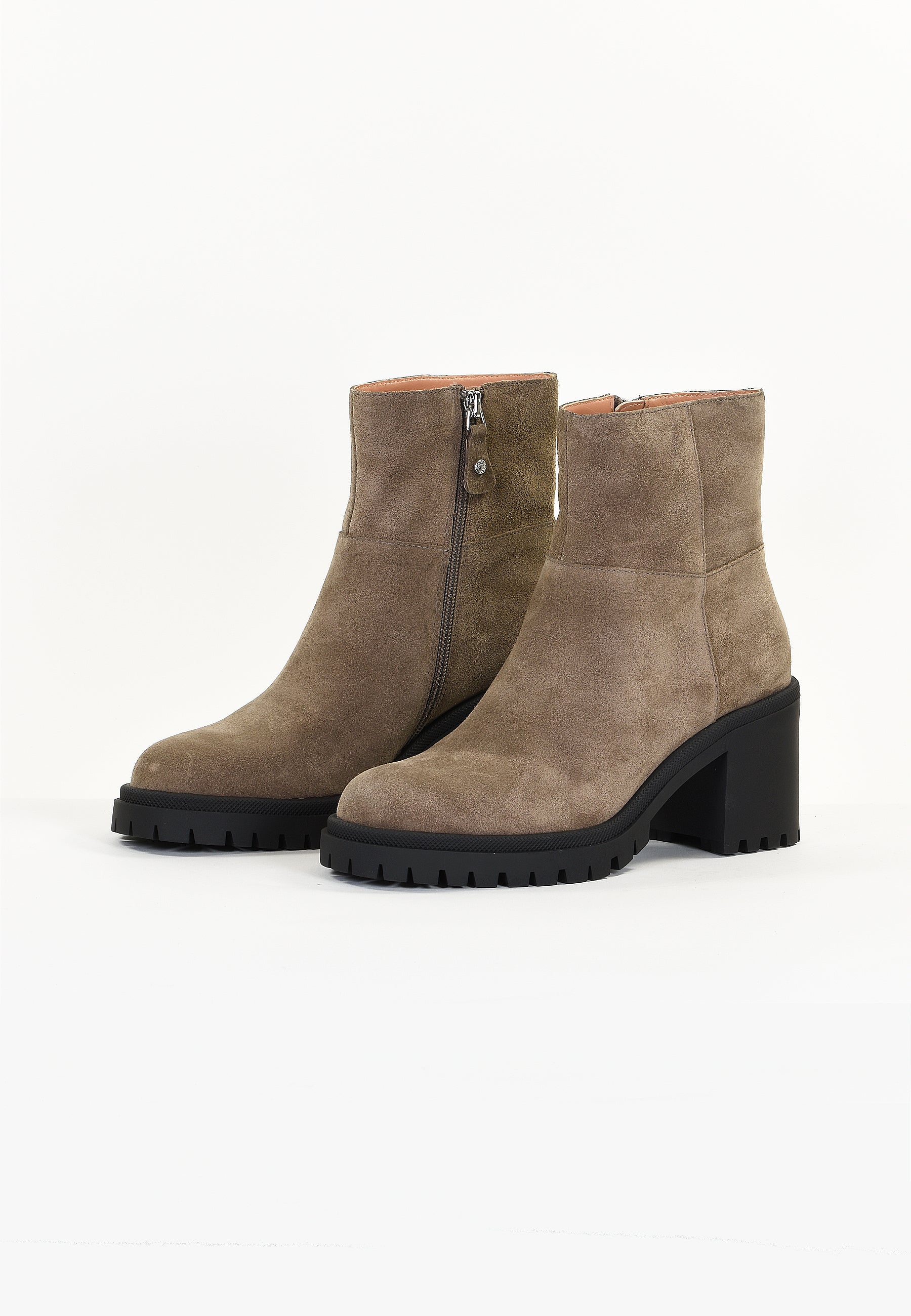 ALANA ANKLE BOOTS - TAUPE