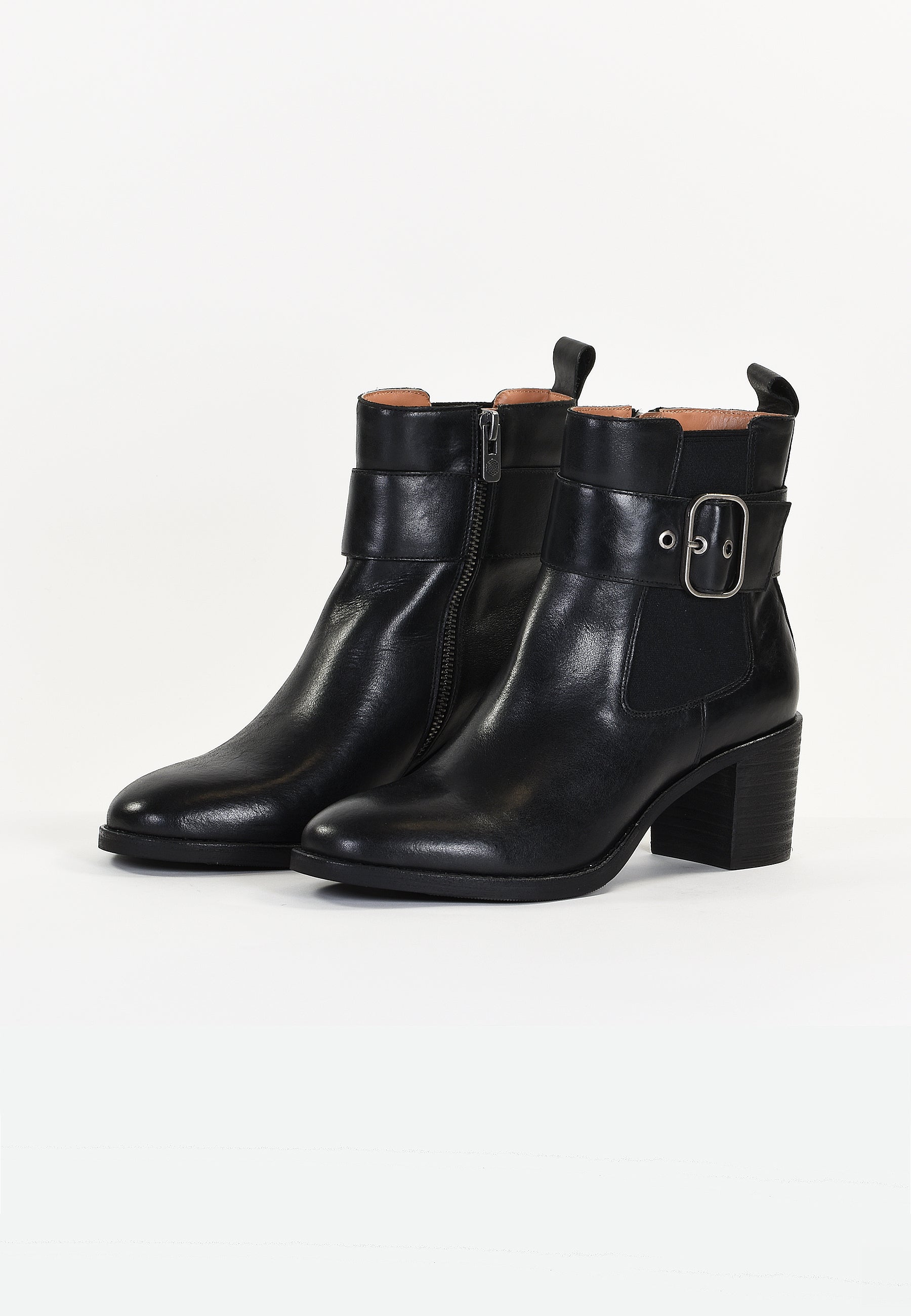 ALLYS ANKLE BOOTS - BLACK