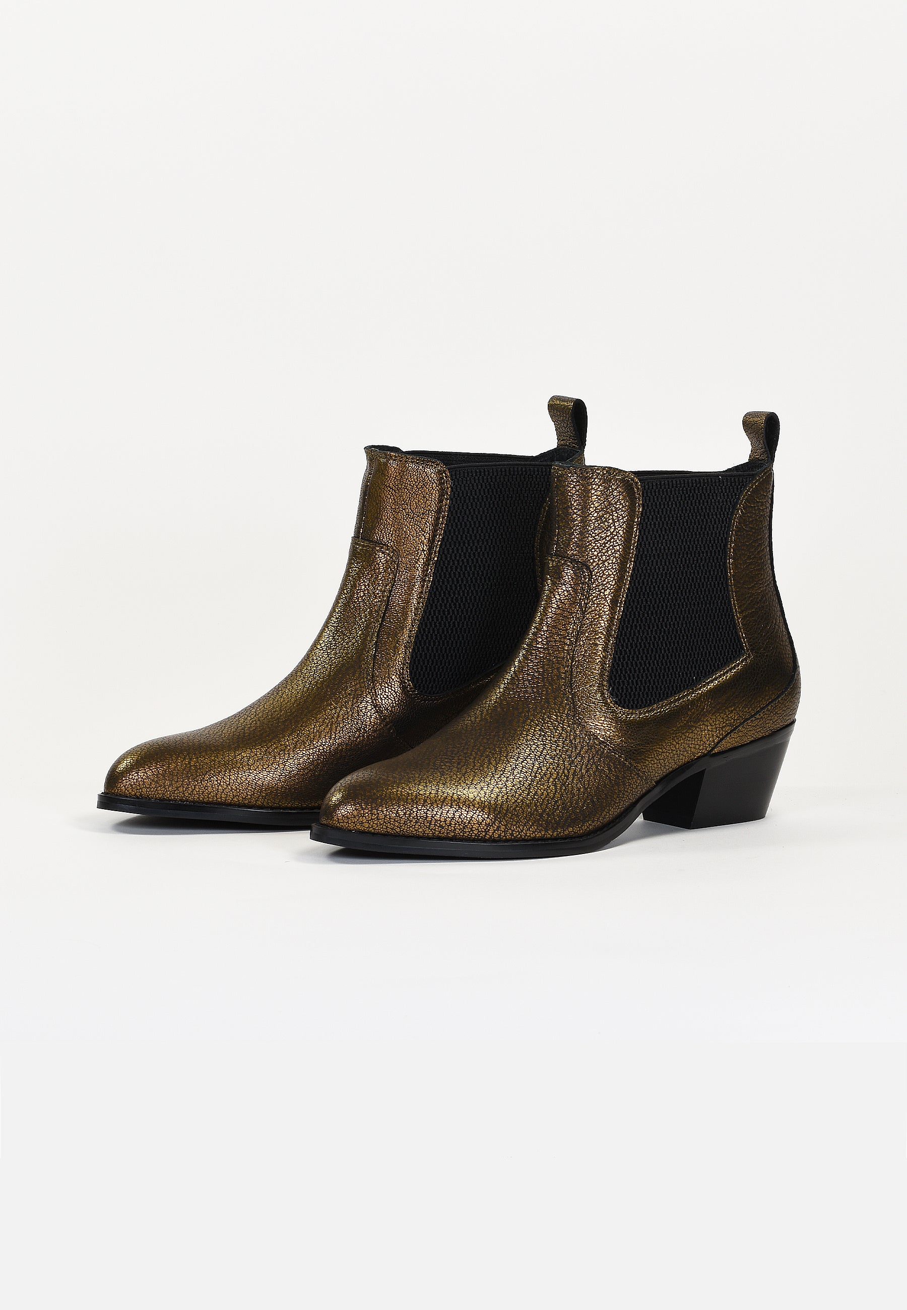 BOTTINES BEGONIA - BRONZE