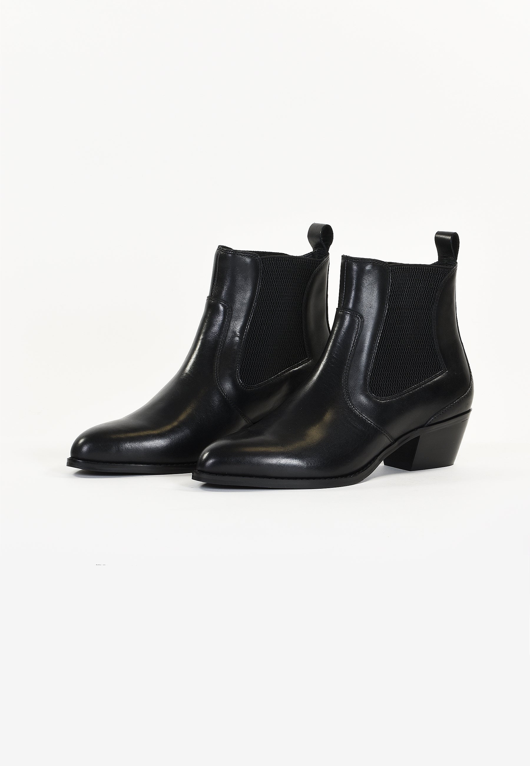 BEGONIA ANKLE BOOTS - BLACK