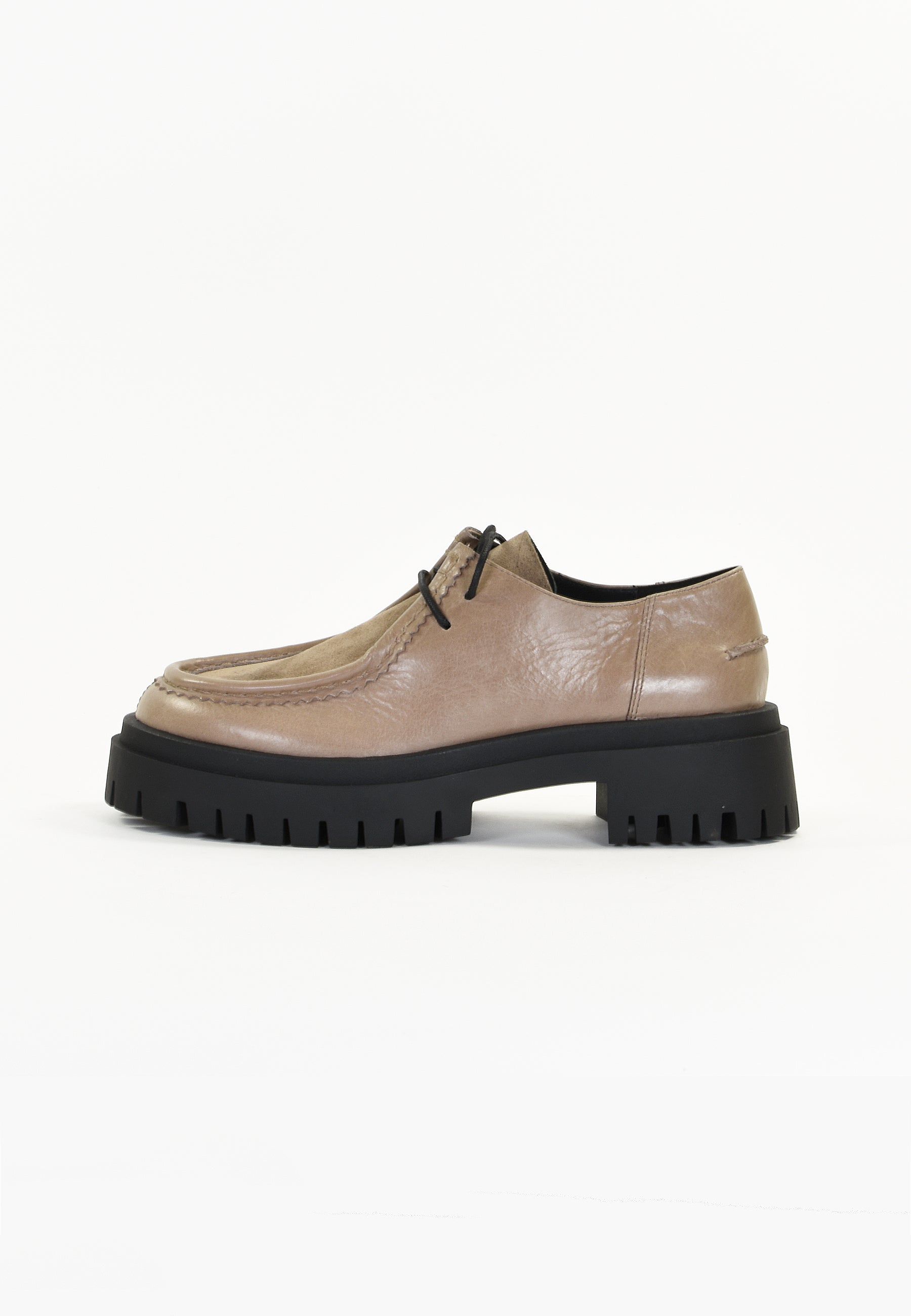 DERBIES CAPUCINE - TAUPE