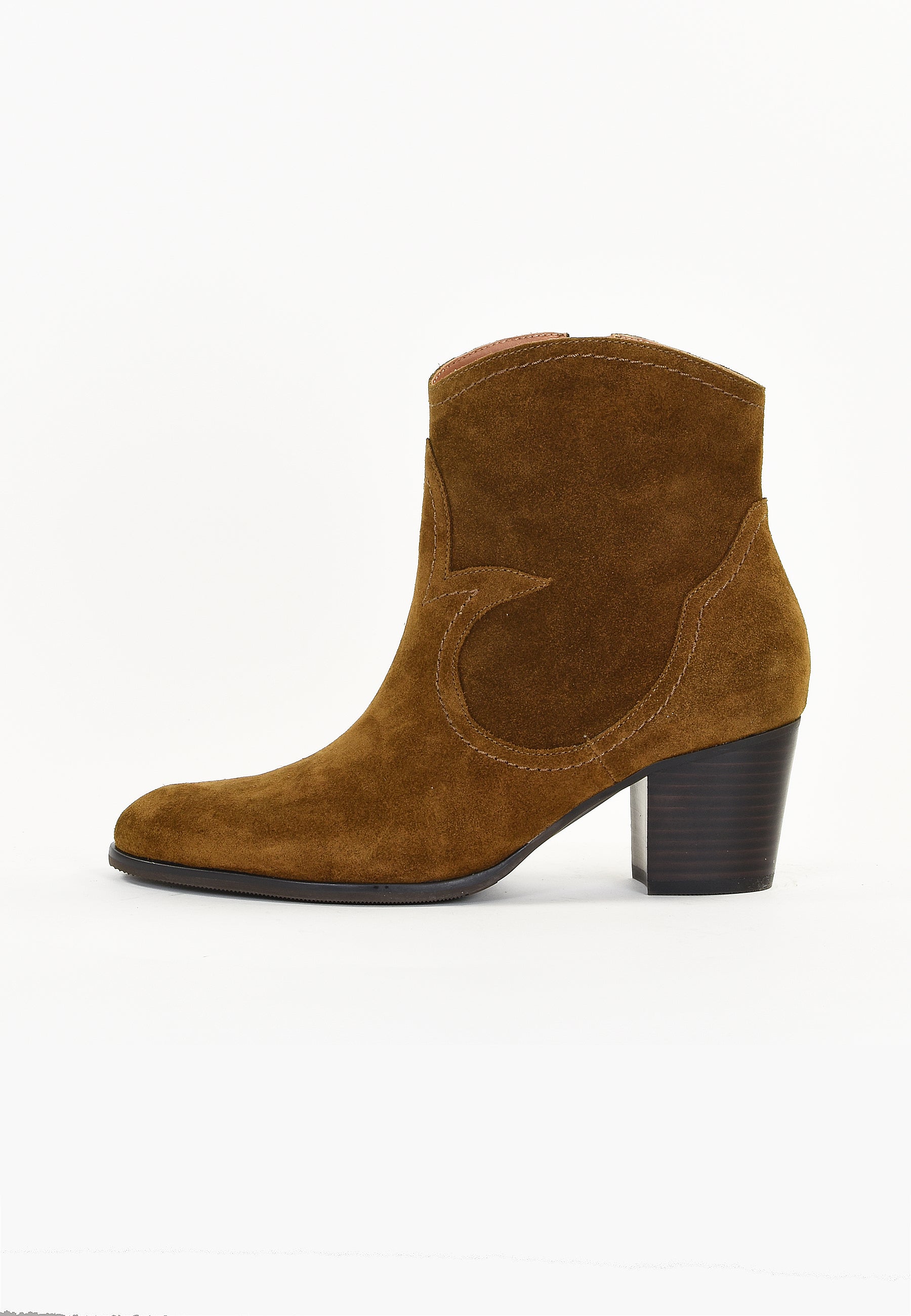 CASSIE ANKLE BOOTS - CAMEL