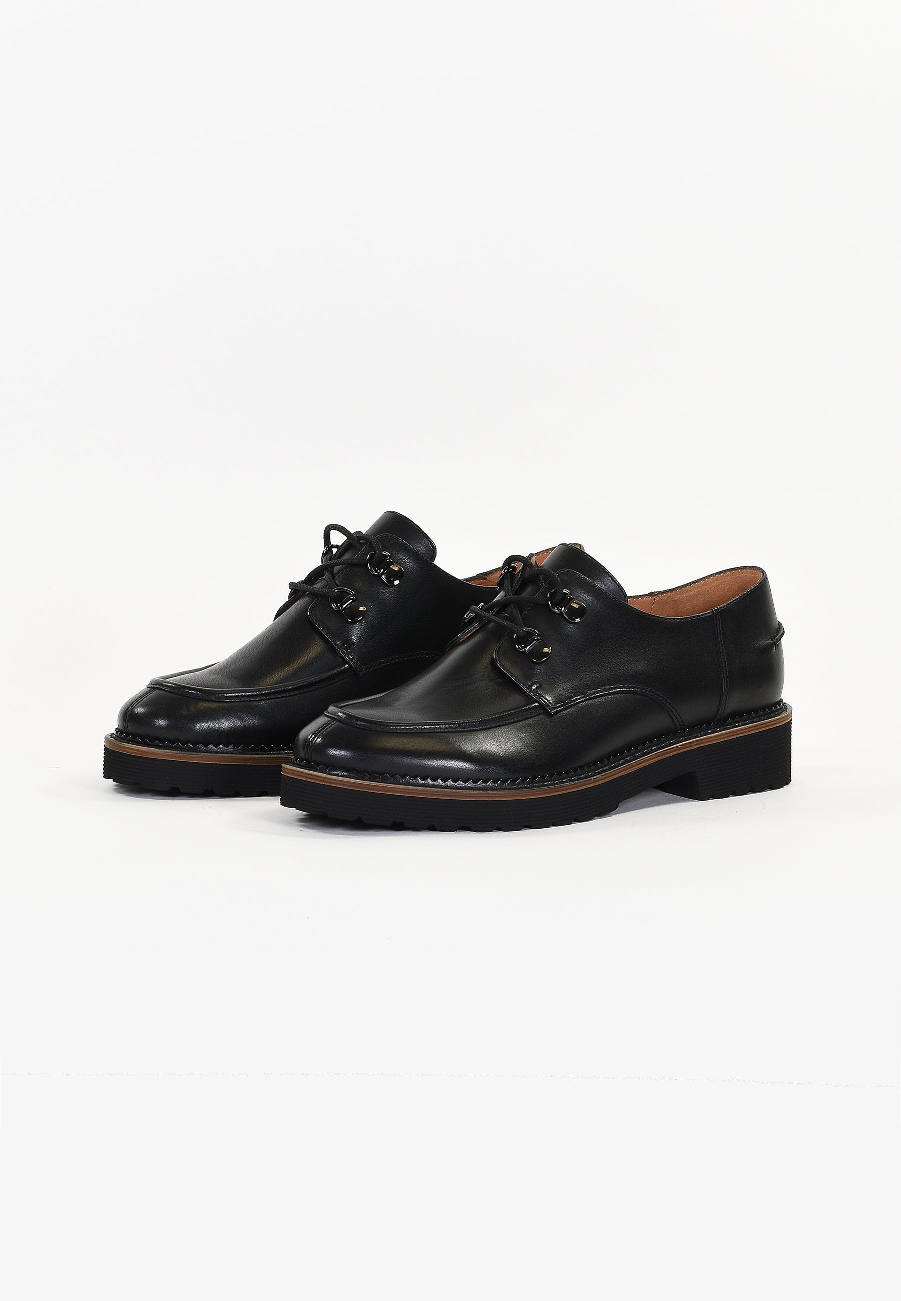 DERBIES COREO - NOIR LISSE