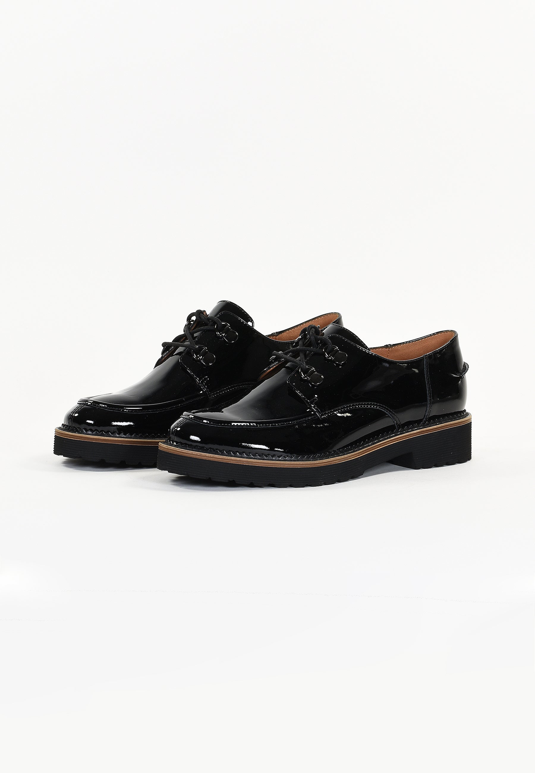 DERBIES COREO - NOIR VERNIS