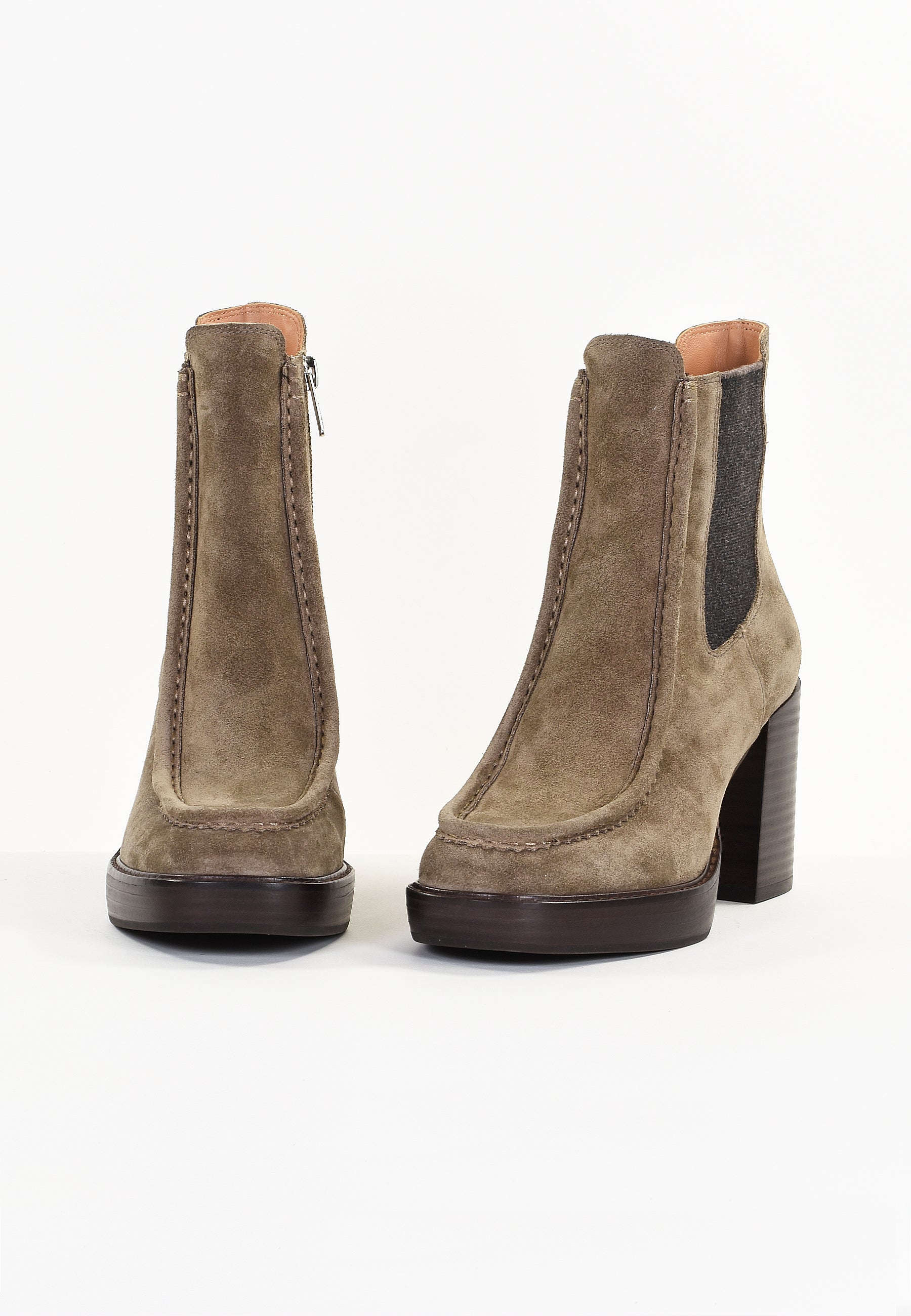 COSMOS ANKLE BOOTS - TAUPE