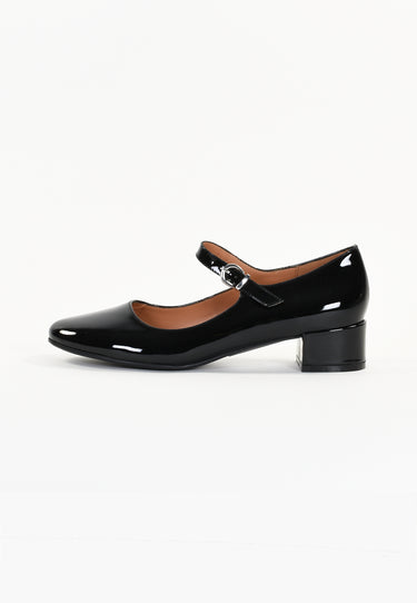 BALLERINES DORIE - NOIR VERNIS