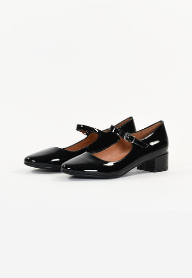 BALLERINES DORIE - NOIR VERNIS