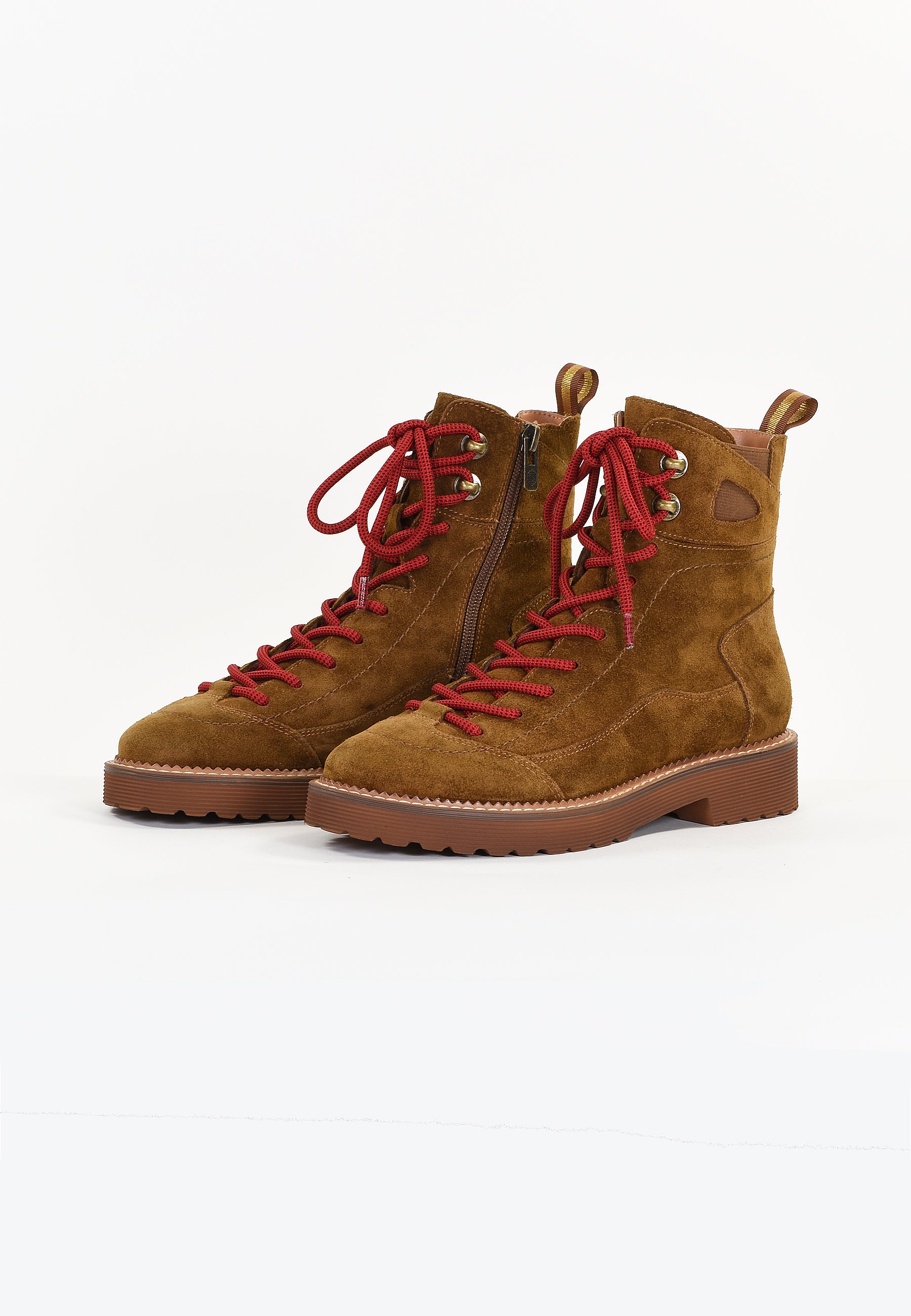 FORYTIA ANKLE BOOTS - CAMEL