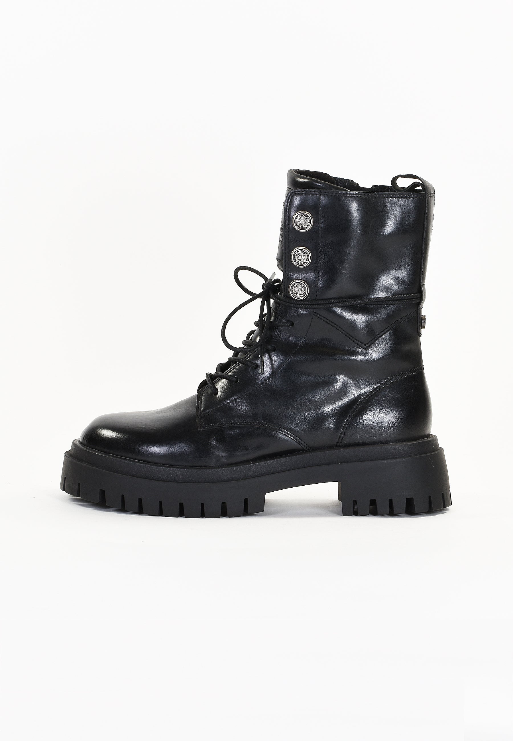 HORTENSE ANKLE BOOTS - BLACK
