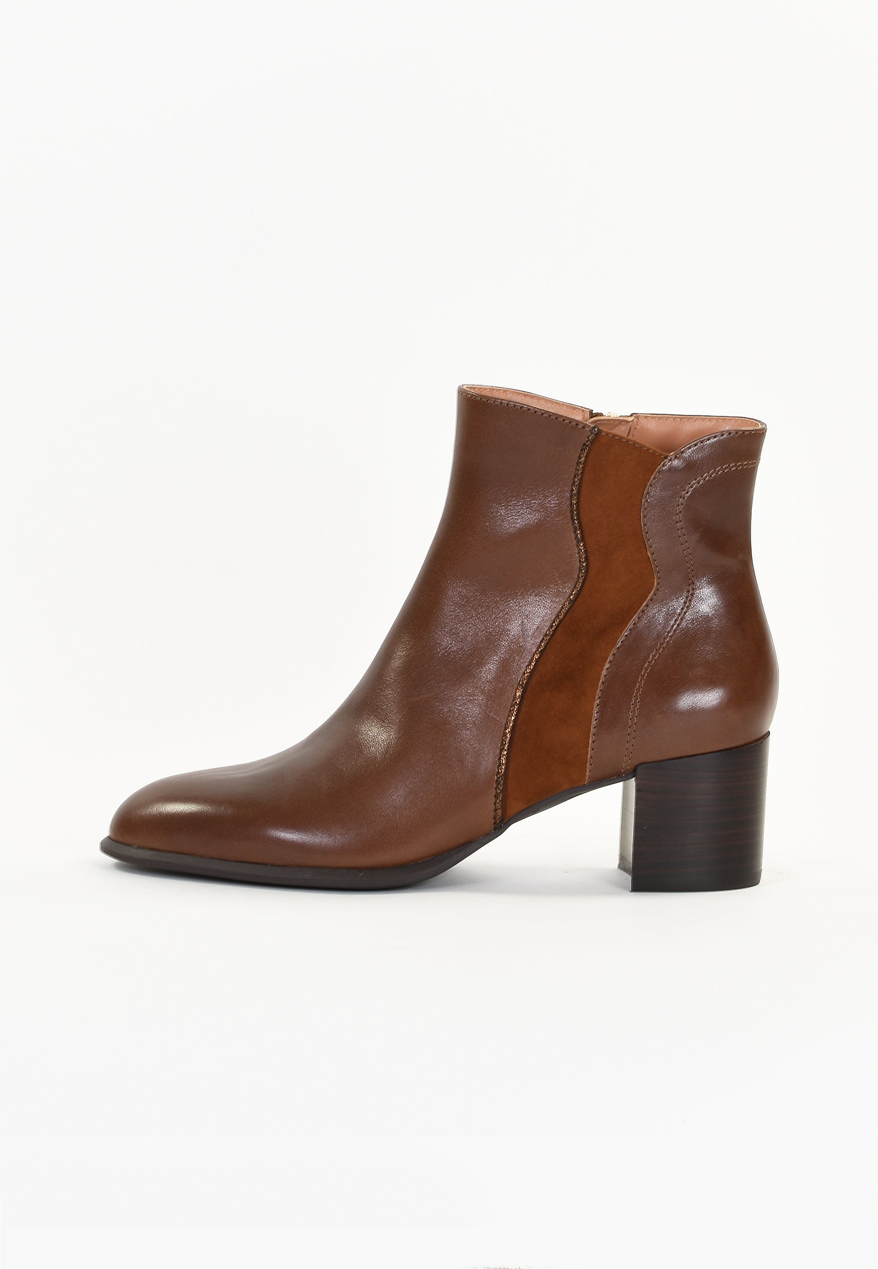 JAZZ ANKLE BOOTS - BROWN