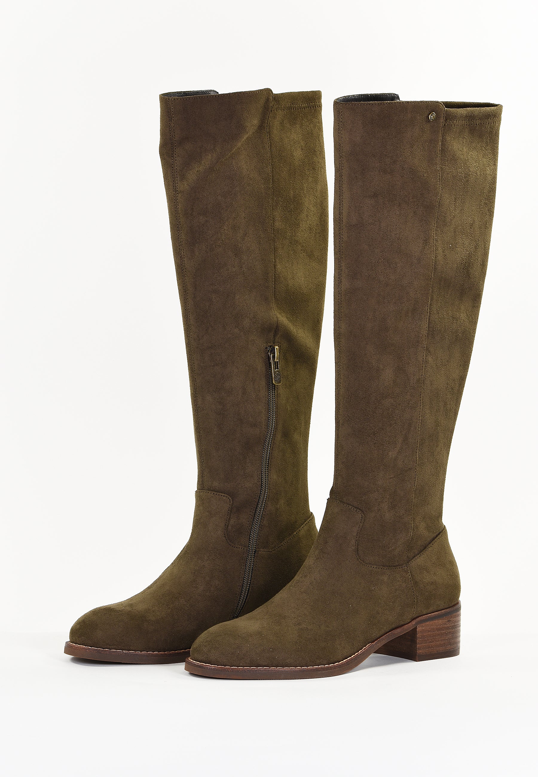 LAVENDER - KHAKI BOOTS