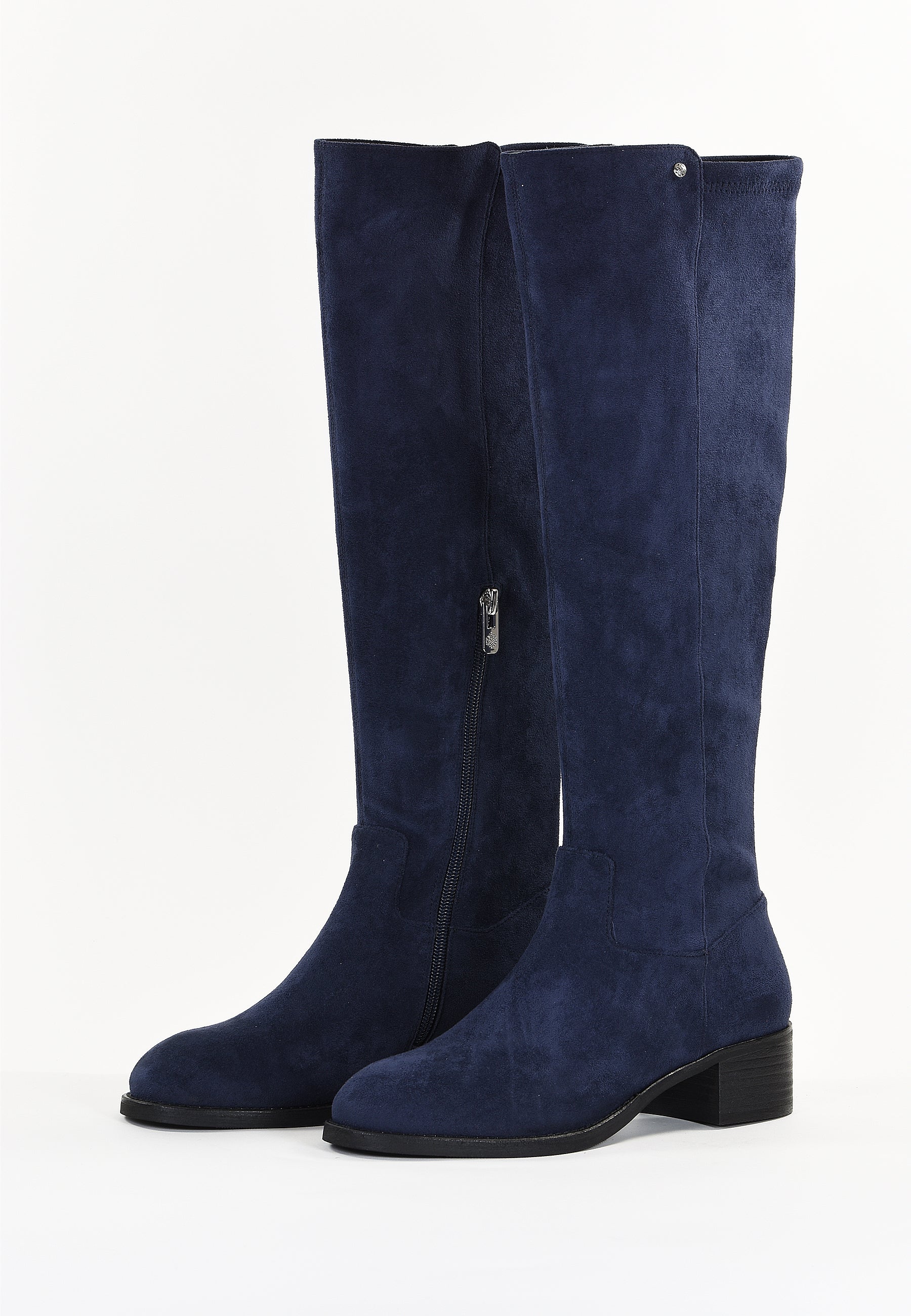 LAVENDER BOOTS - NAVY