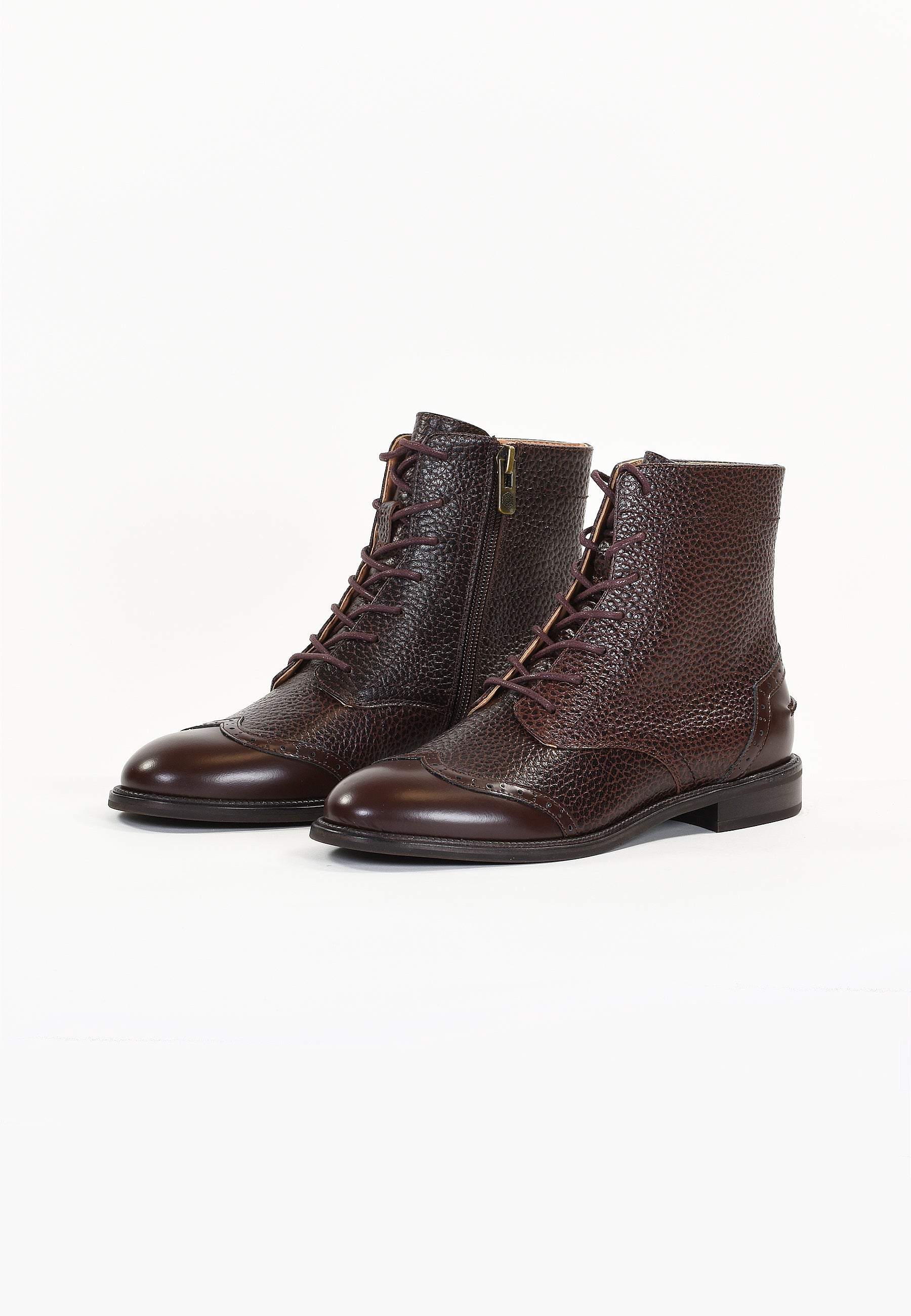 NEOLIA ANKLE BOOTS - BROWN