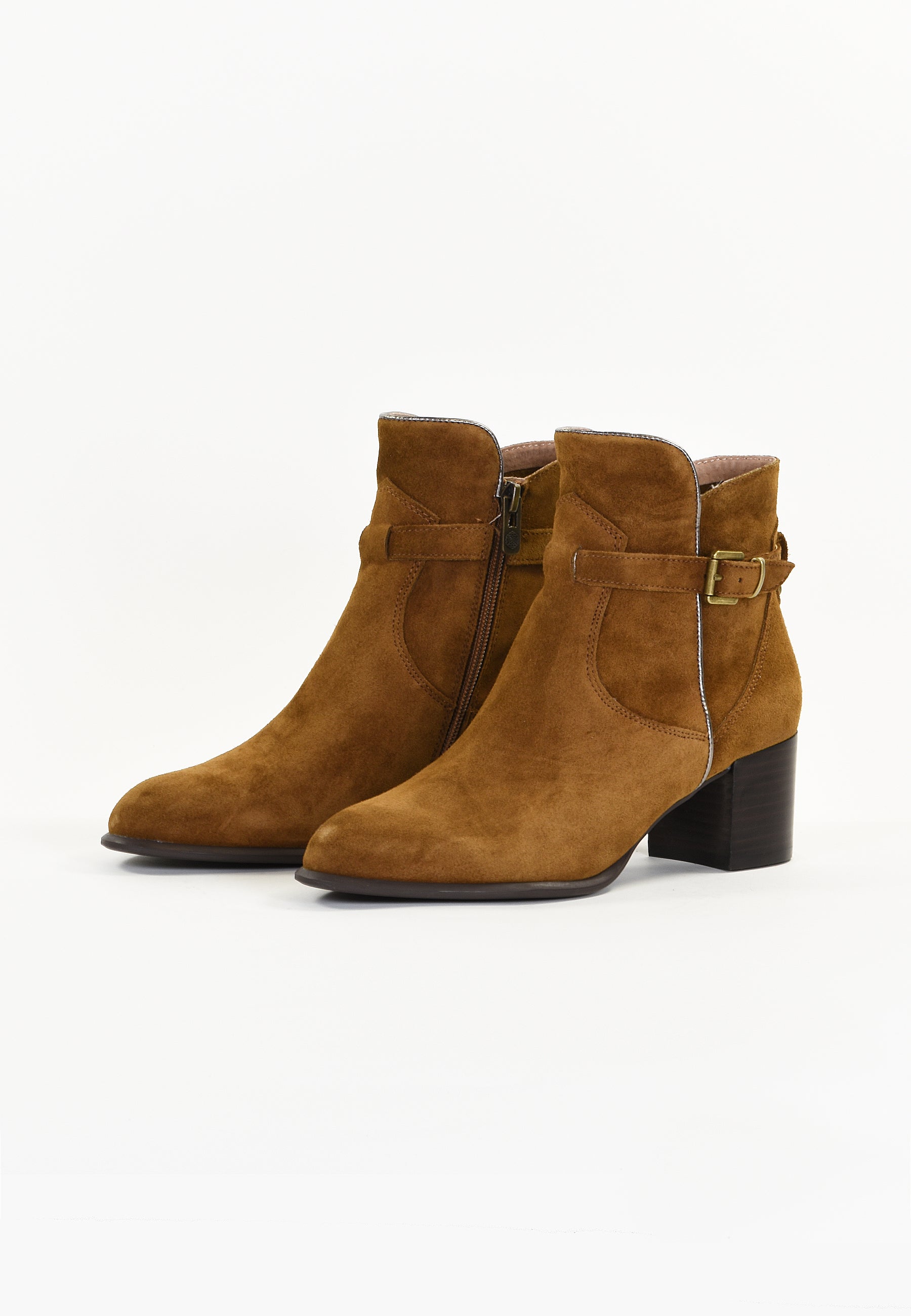 NEPAL ANKLE BOOTS - Camel