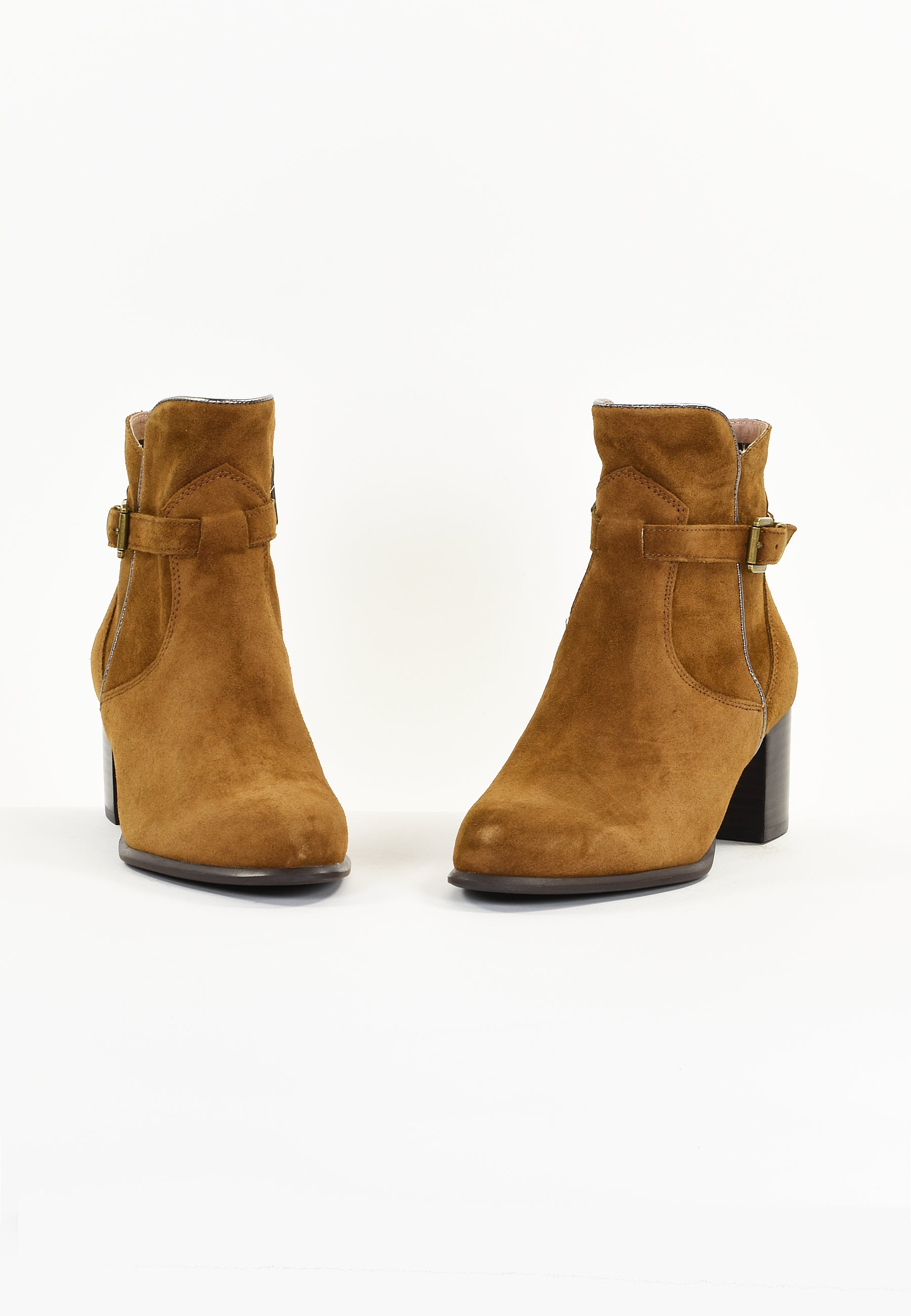 NEPAL ANKLE BOOTS - Camel
