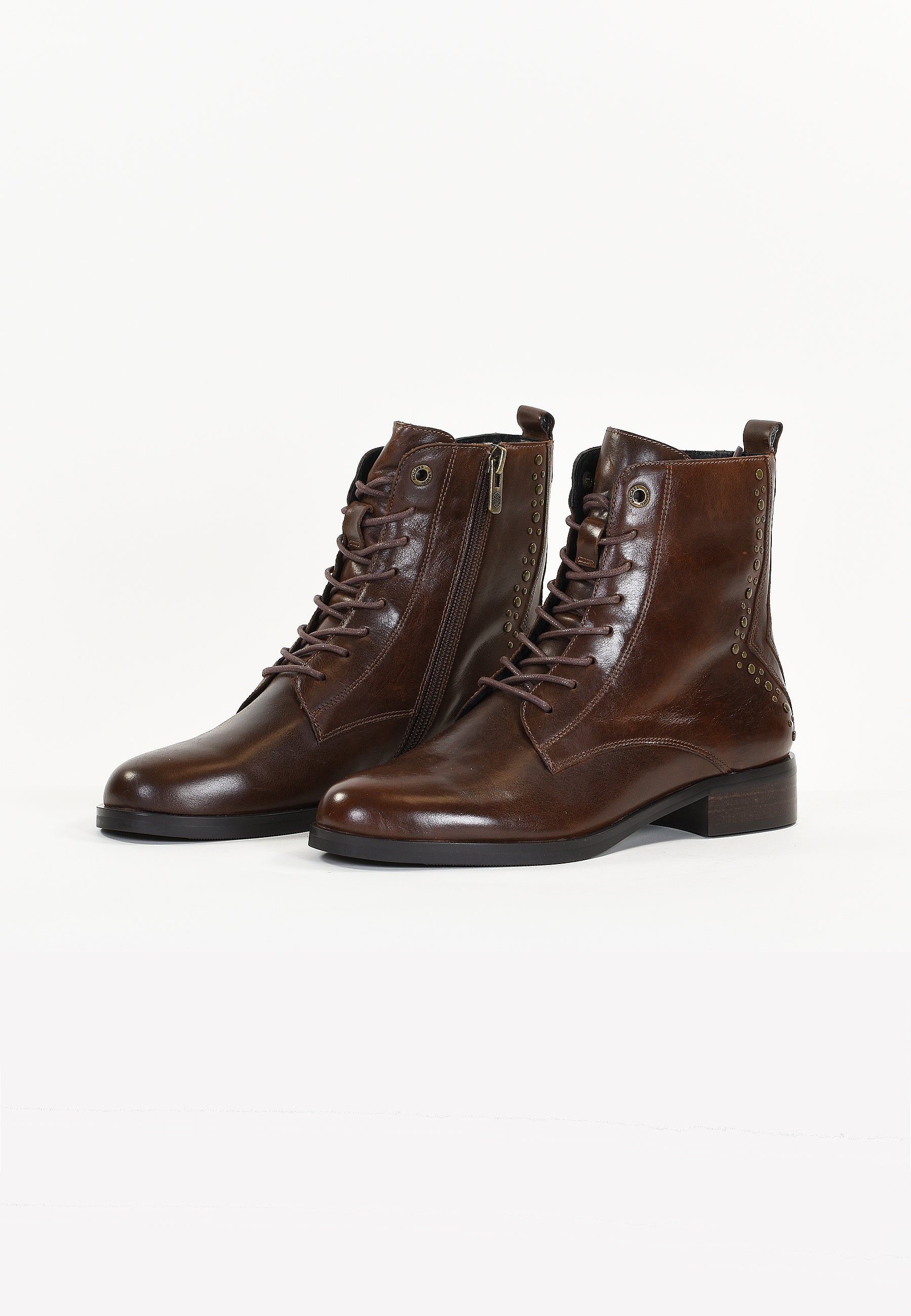 OBANNE ANKLE BOOTS - BROWN